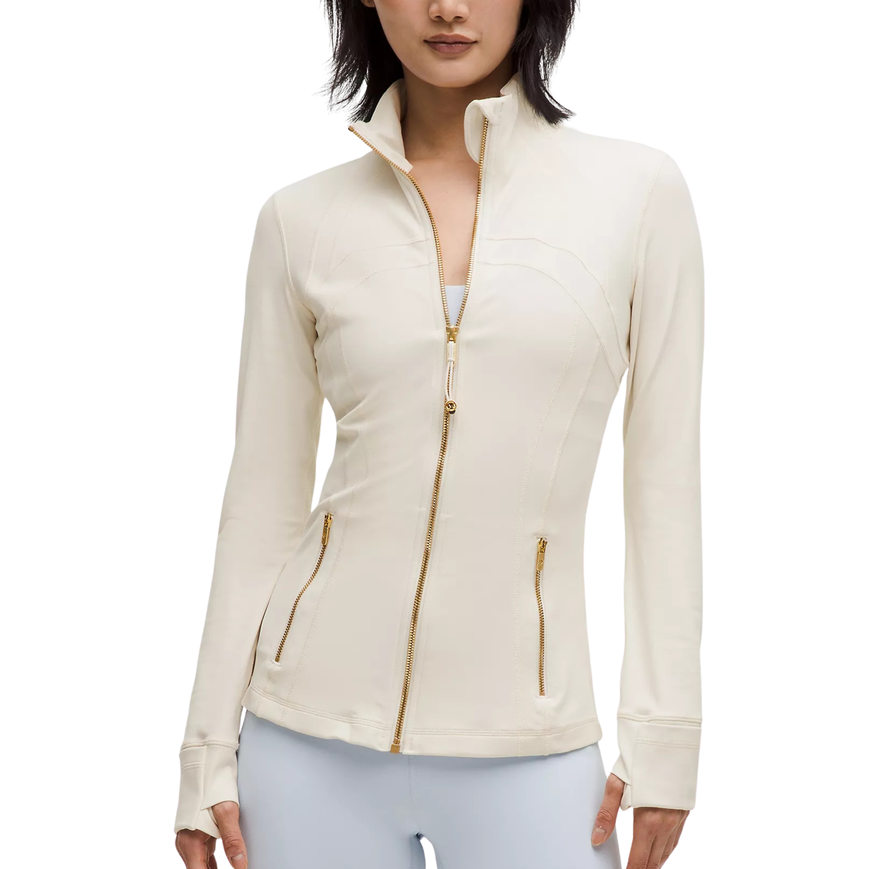 Lululemon Define Jacket - Light Ivory Gold