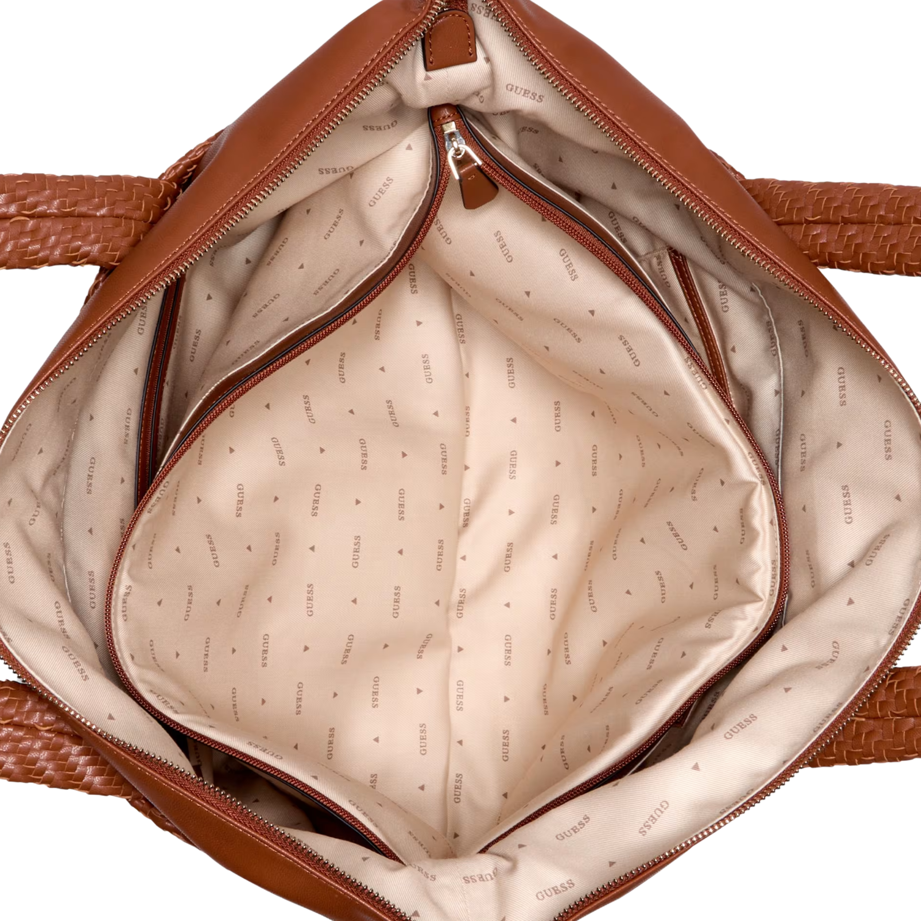 Guess Women Francy Travel Tote - Cognac