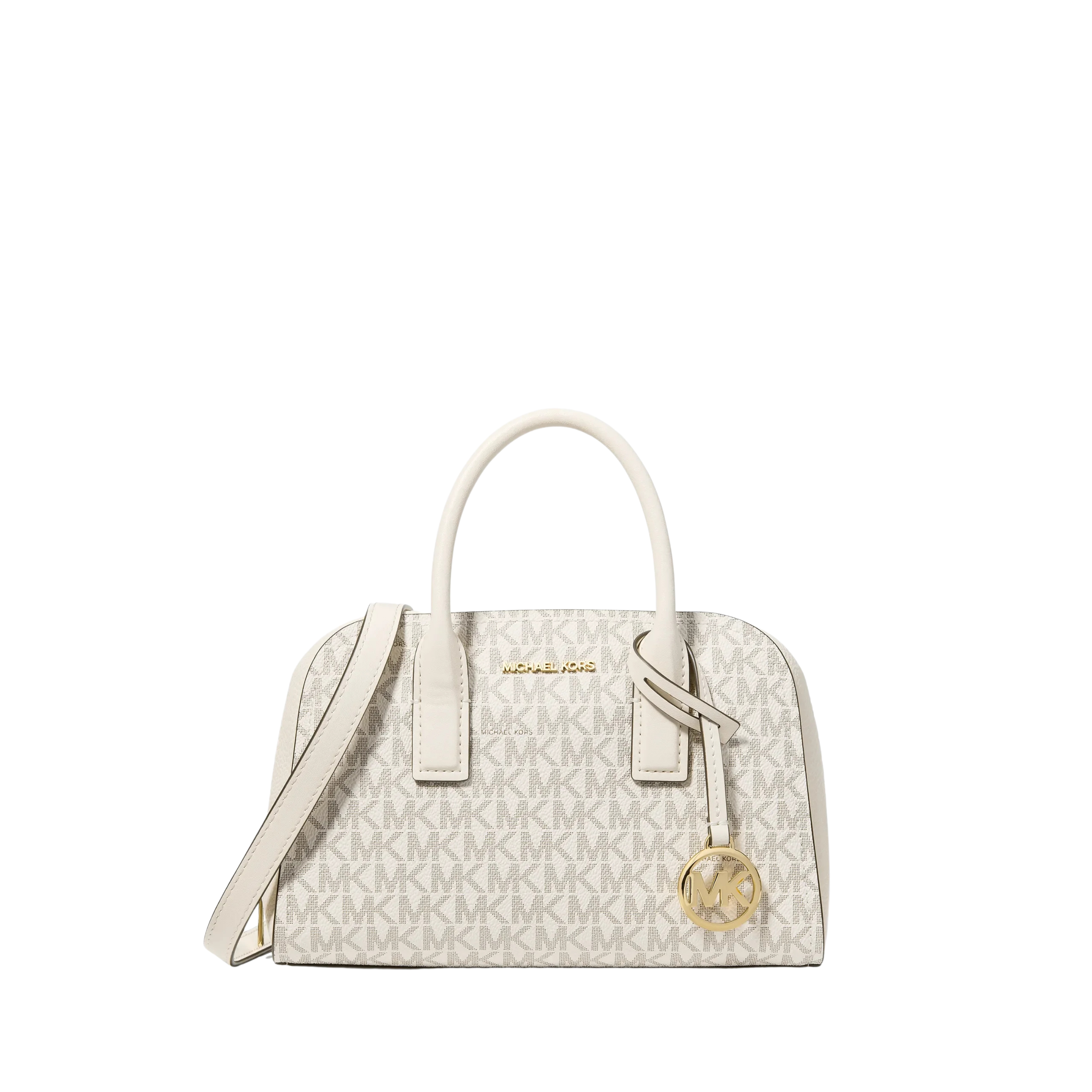 Michael Kors Women Ashton Small Signature Logo Messenger Bag - Lt Cream Multi