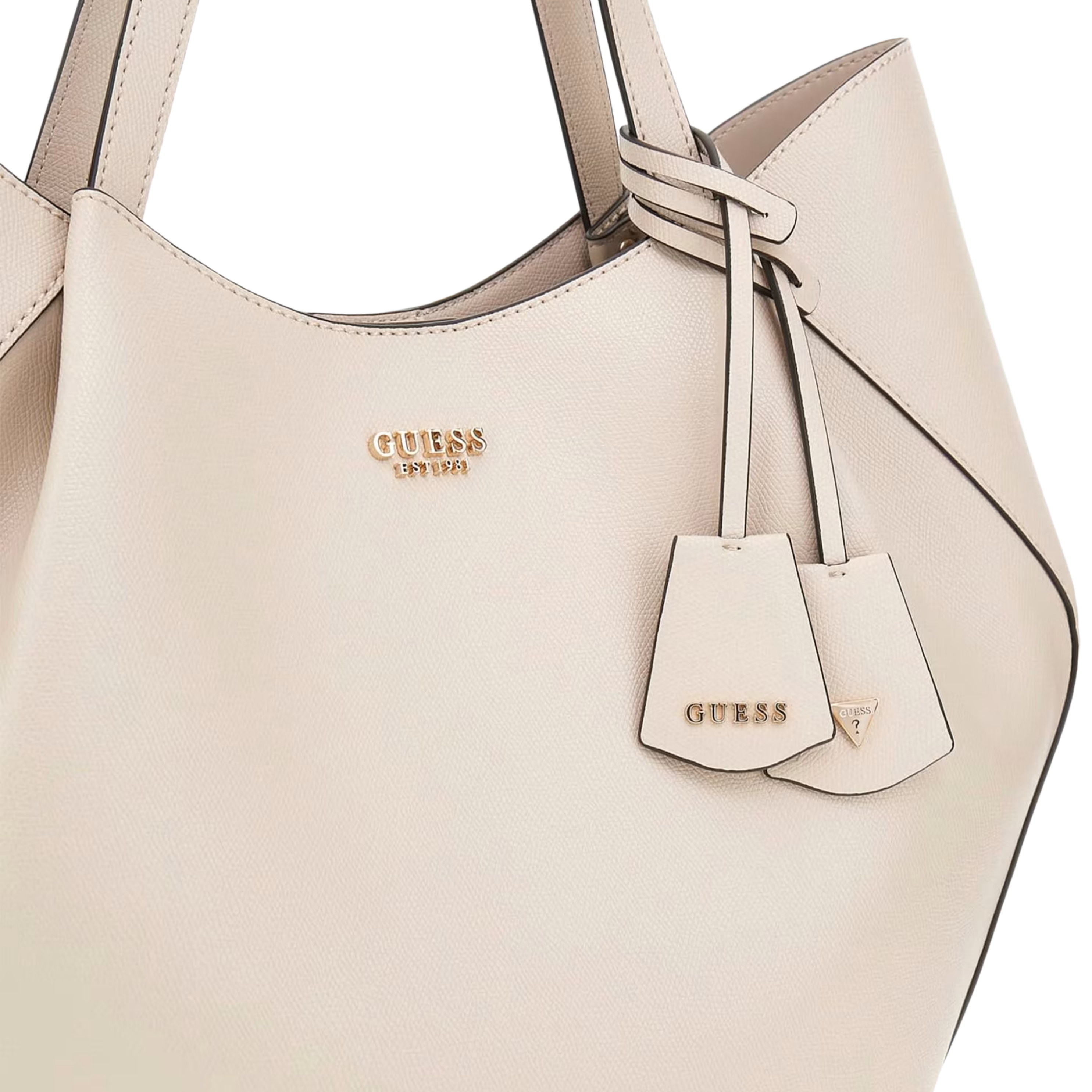 Guess Women Amorette 2 in 1 Tote - Light Taupe