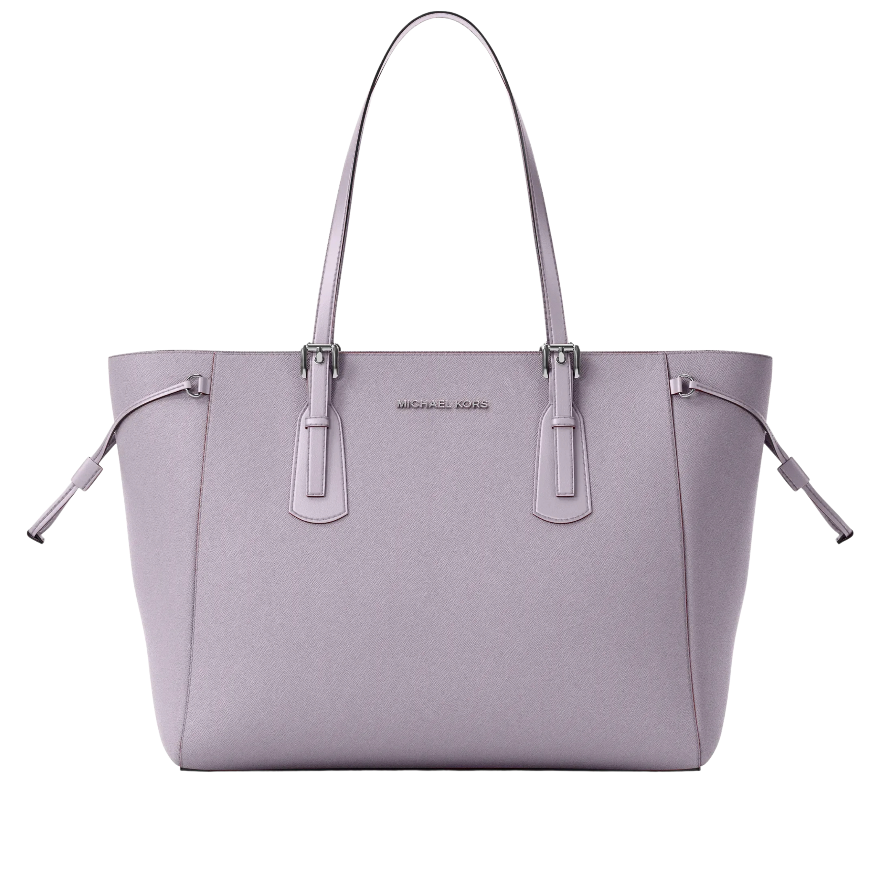 Michael Kors Women Voyager Large Saffiano Leather Tote Bag - Lilac