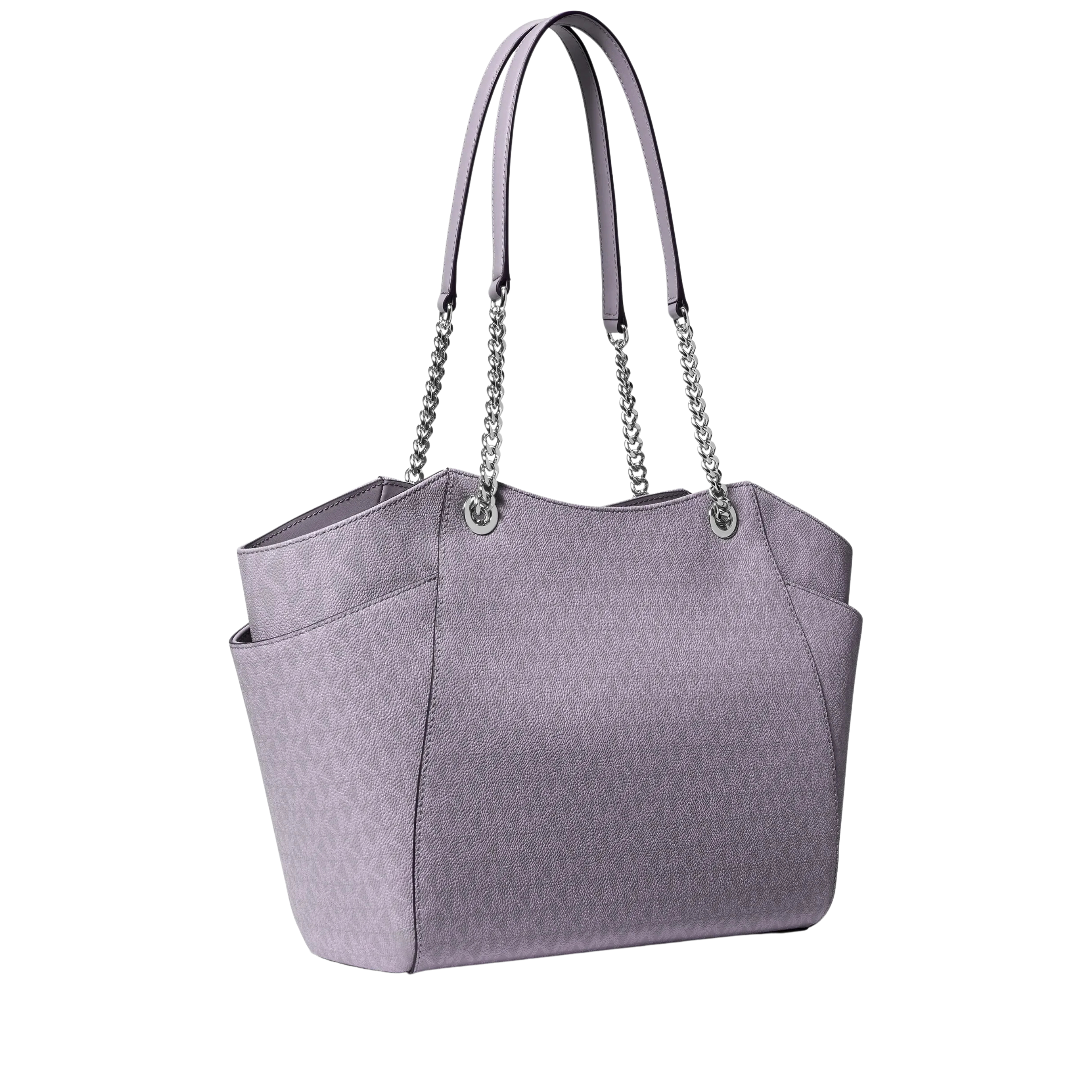 Michael Kors Women Jet Set Large Signature Logo Shoulder Bag - Lilac