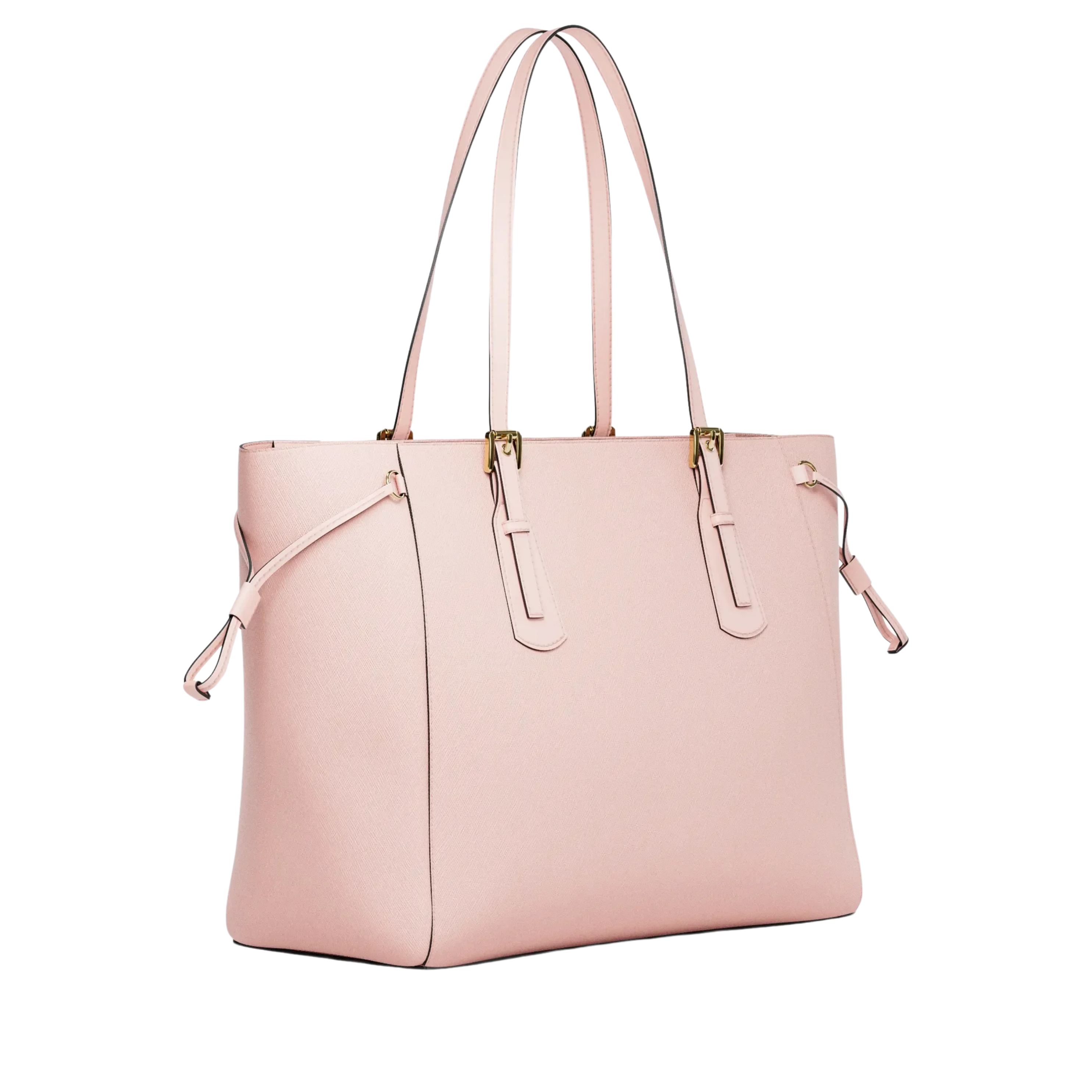 Michael Kors Women Voyager Large Saffiano Leather Tote Bag - Powder Blush