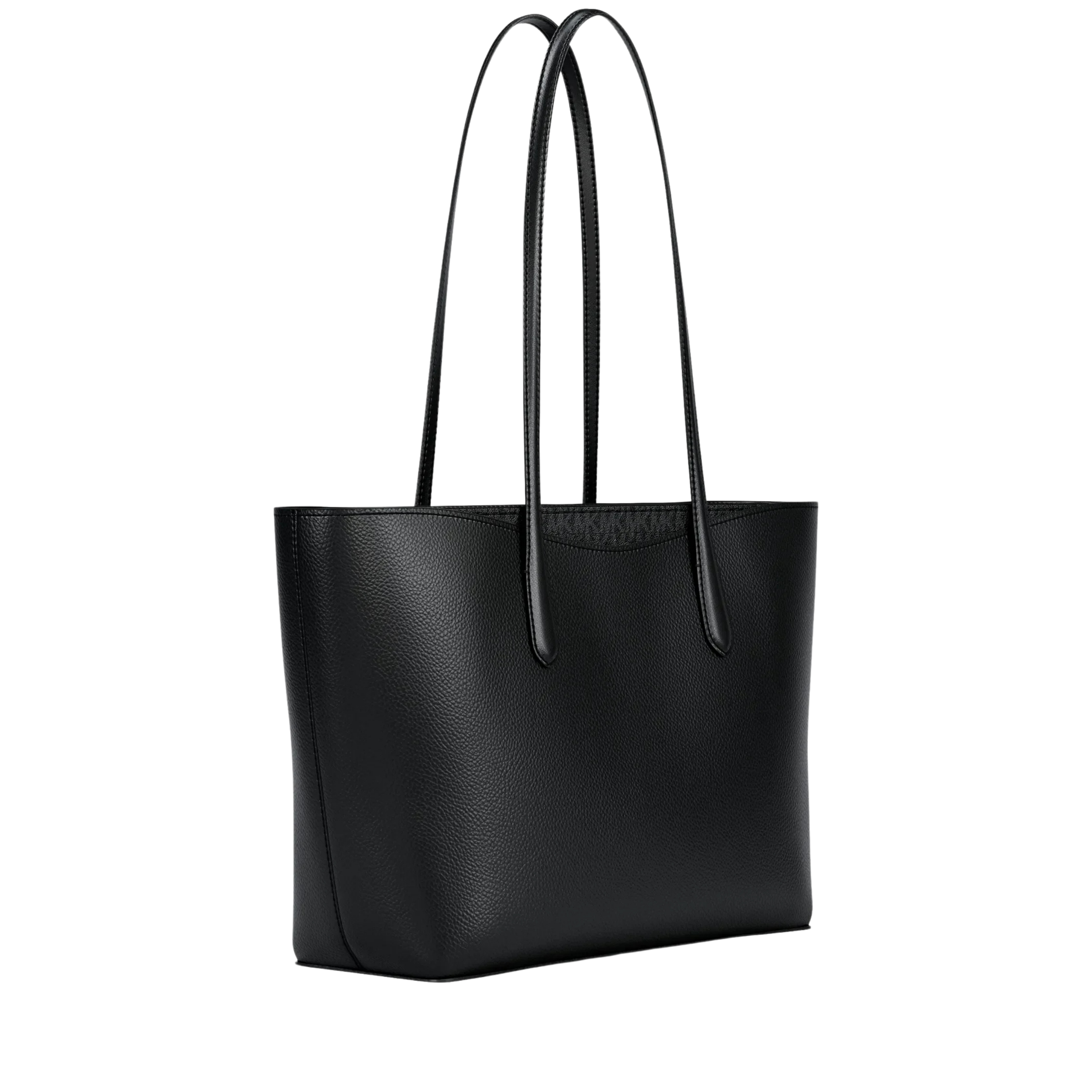 Michael Kors Women Arden Large Pebbled Leather Tote Bag - Black