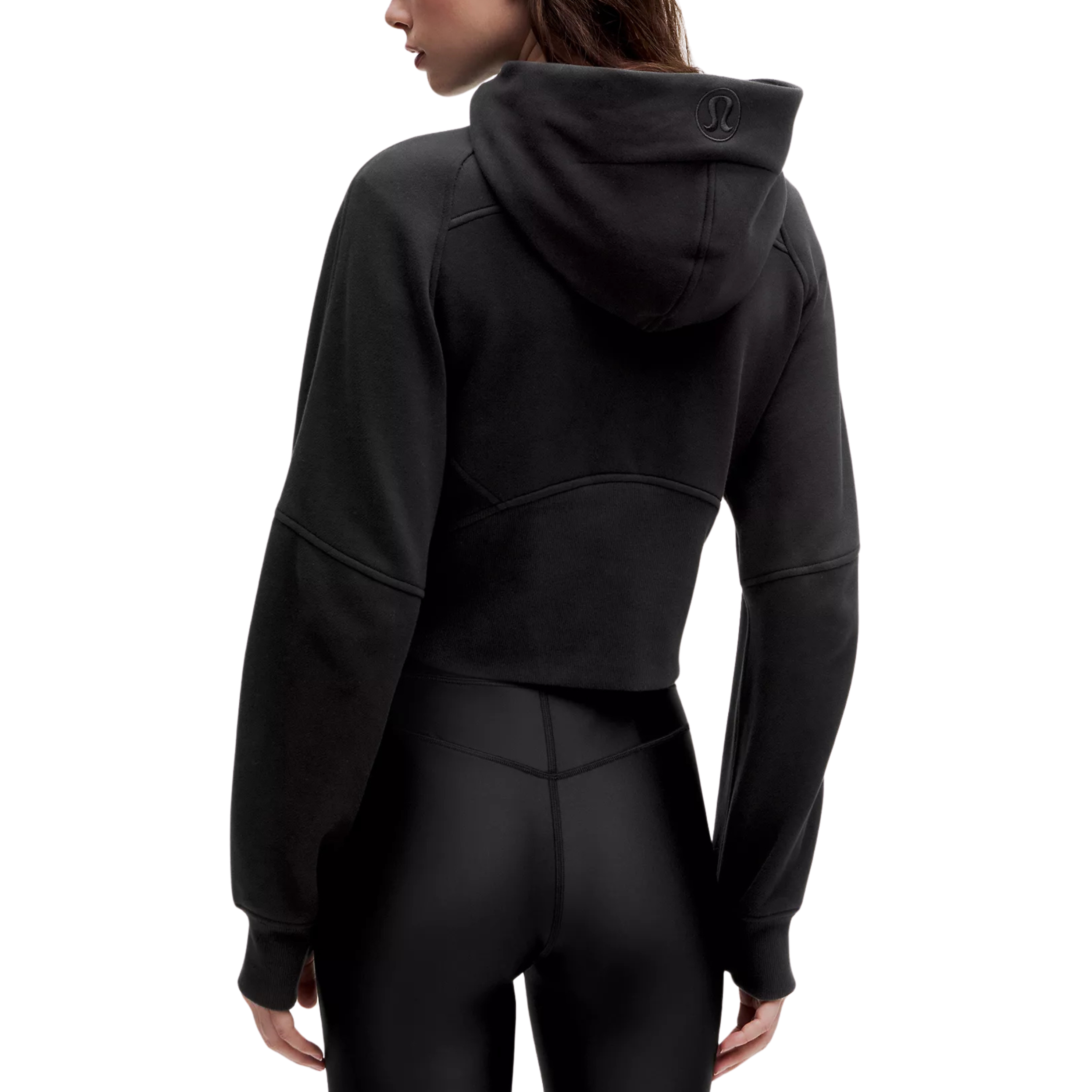 Lululemon Scuba Oversized Half-Zip Hoodie - Black Gold