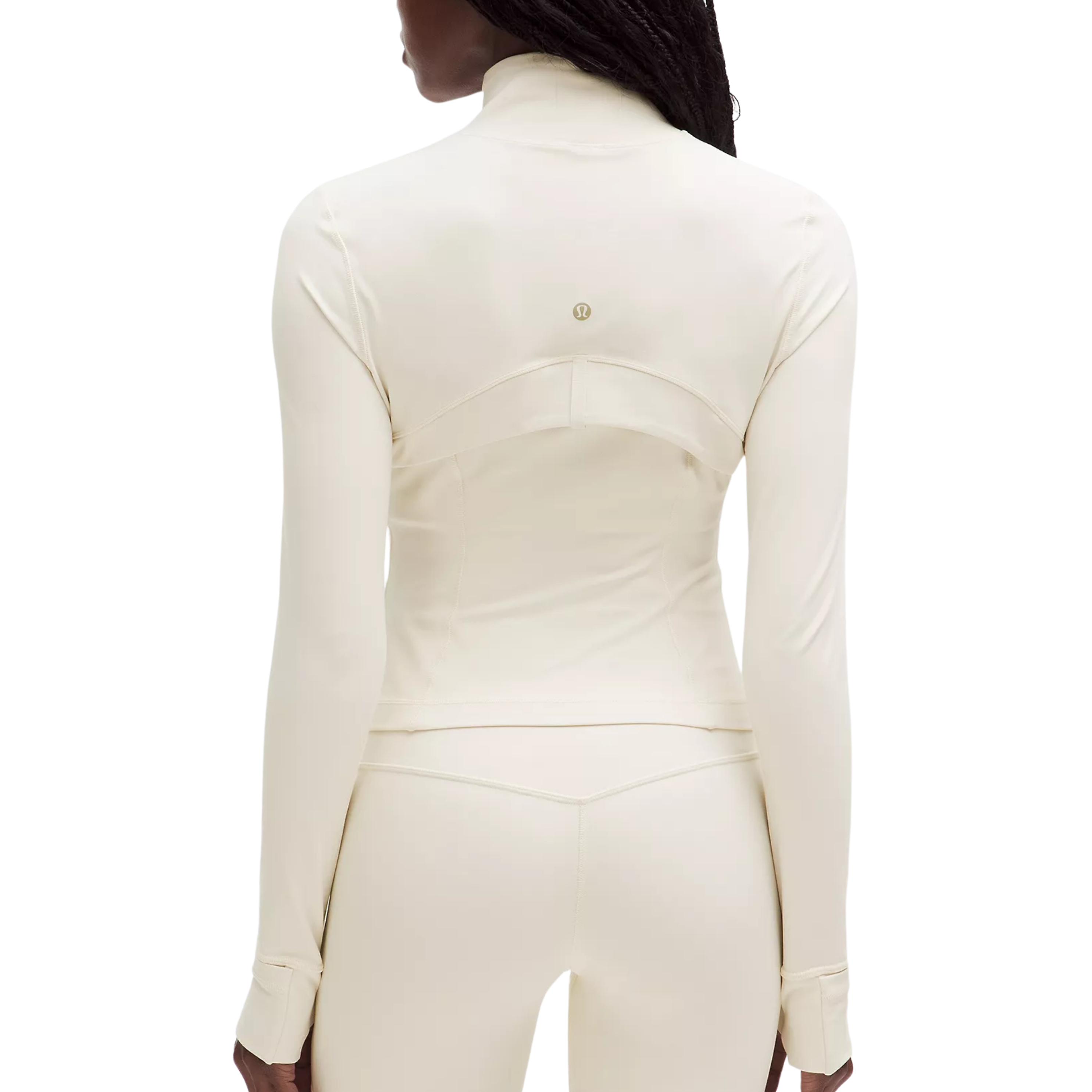 Lululemon Define Cropped Jacket - Light Ivory Gold