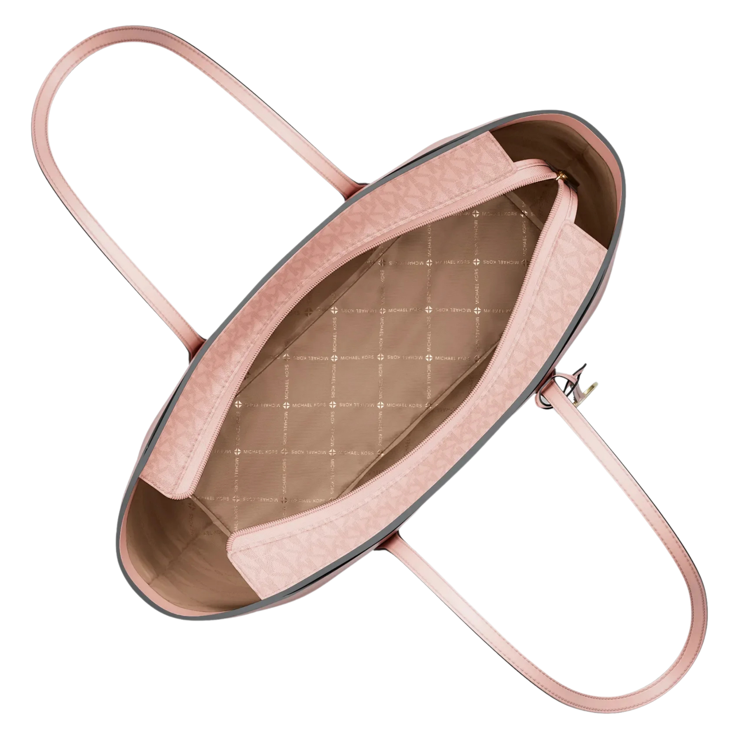 Michael Kors Women Arden Large Pebbled Leather Tote Bag - Powder Blush