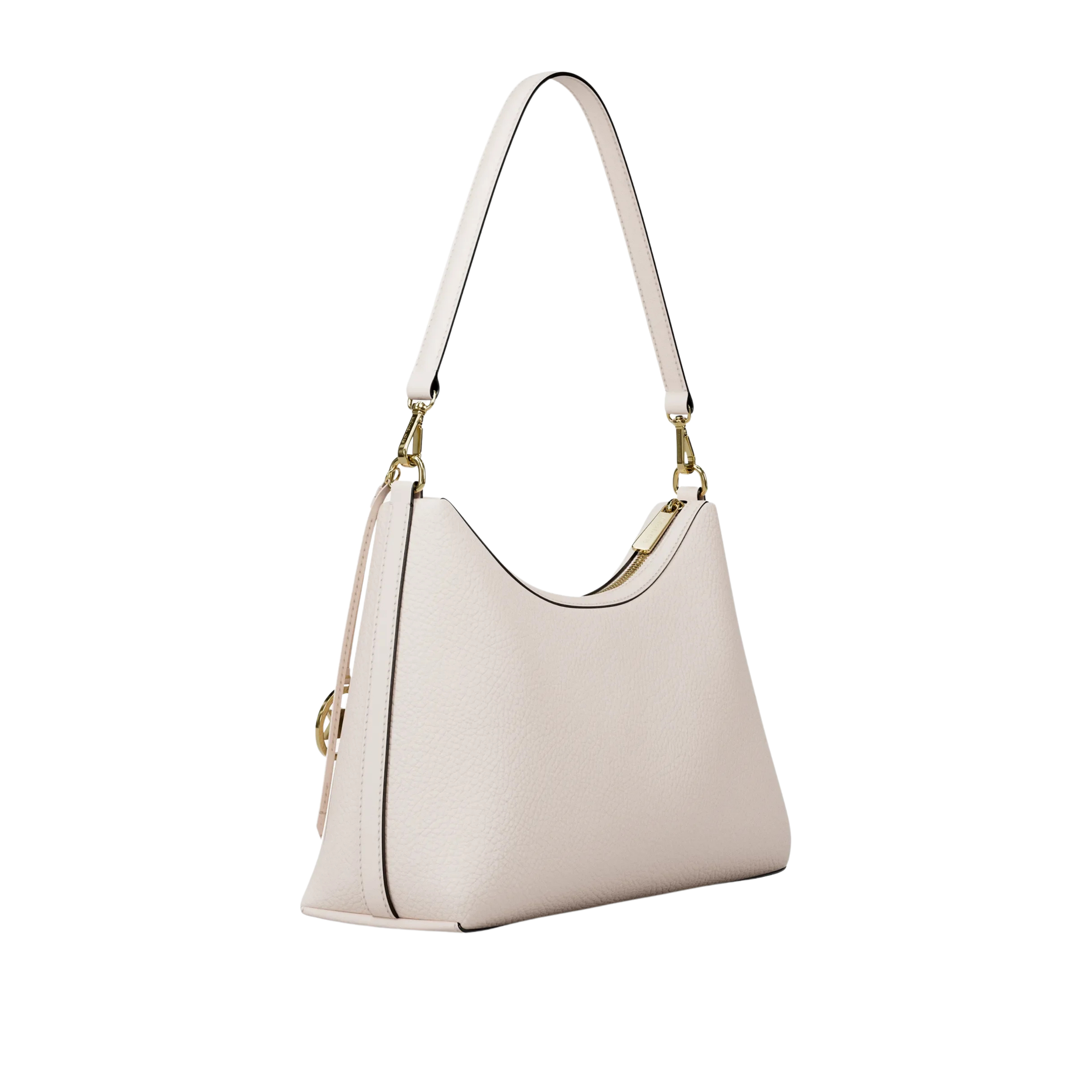 Michael Kors Women Sammy Medium Pebbled Leather Convertible Shoulder Bag - Lt Cream
