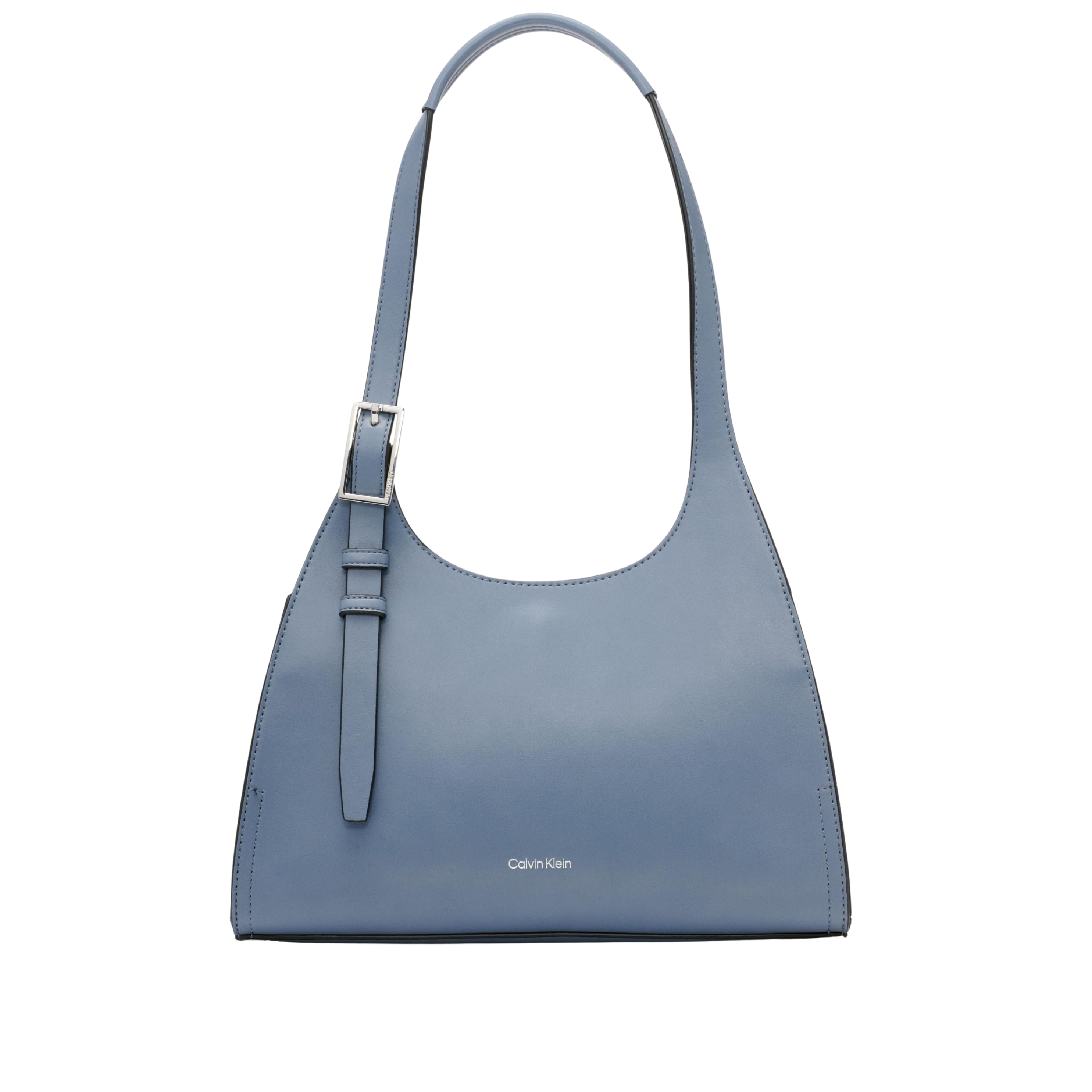 Calvin Klein Women Quill Triple Compartment Satchel Bag - Flint Stone