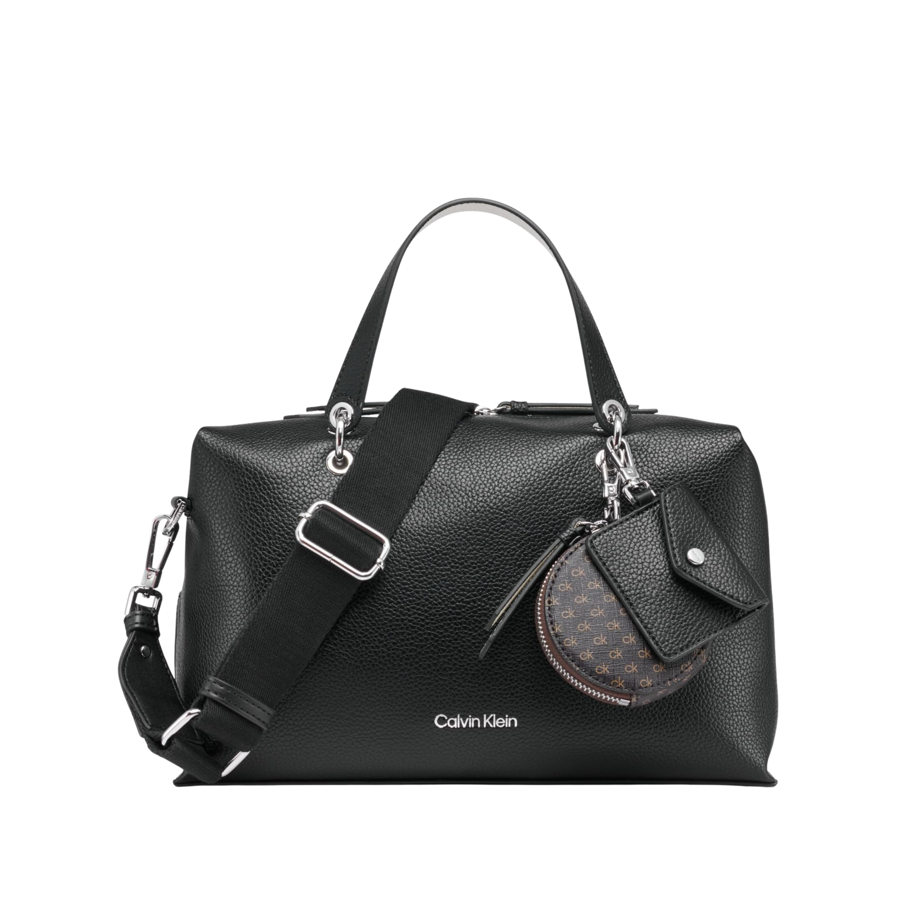 Calvin Klein Women Cali Satchel Bag - Black