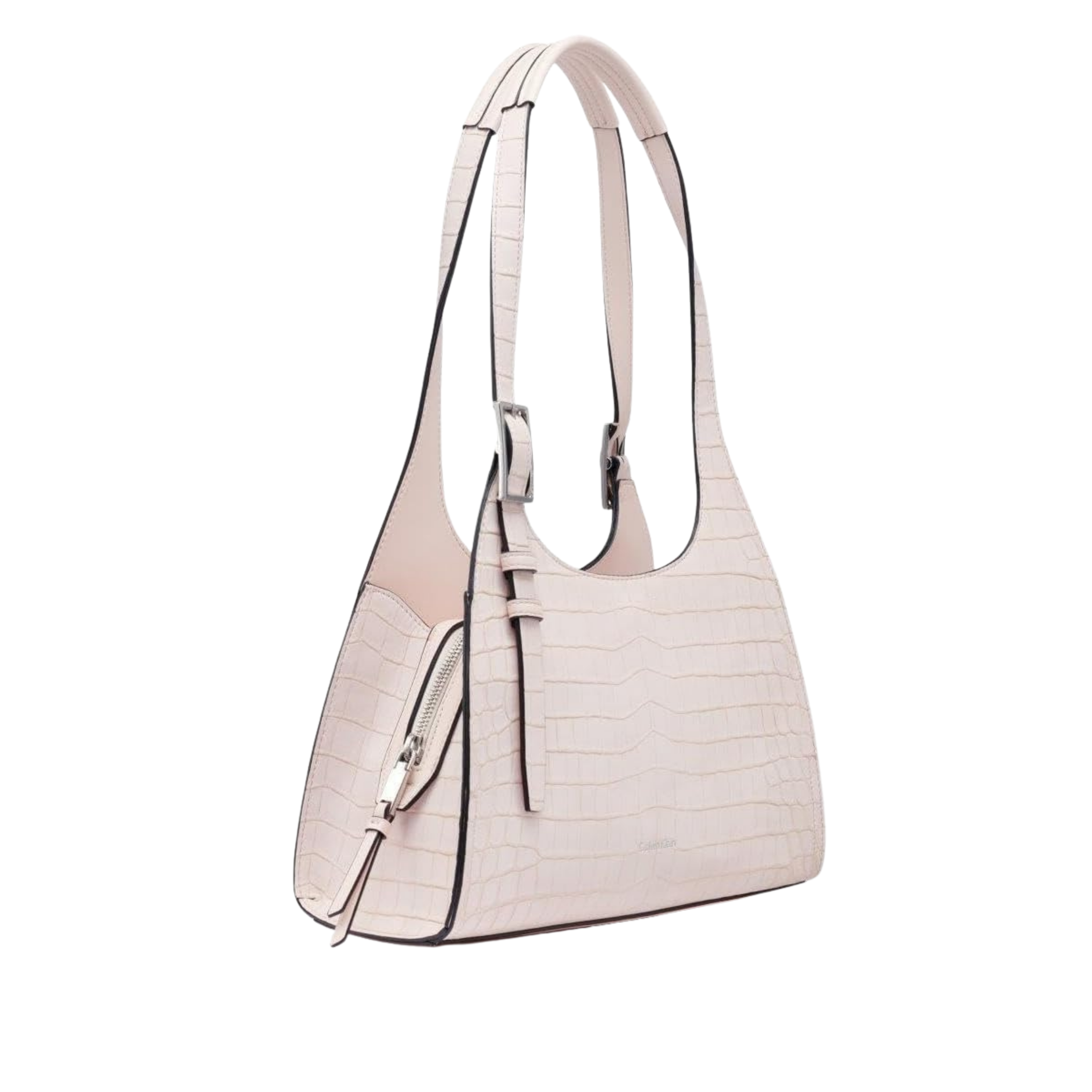 Calvin Klein Women Quill Triple Compartment Satchel Bag - Parfait
