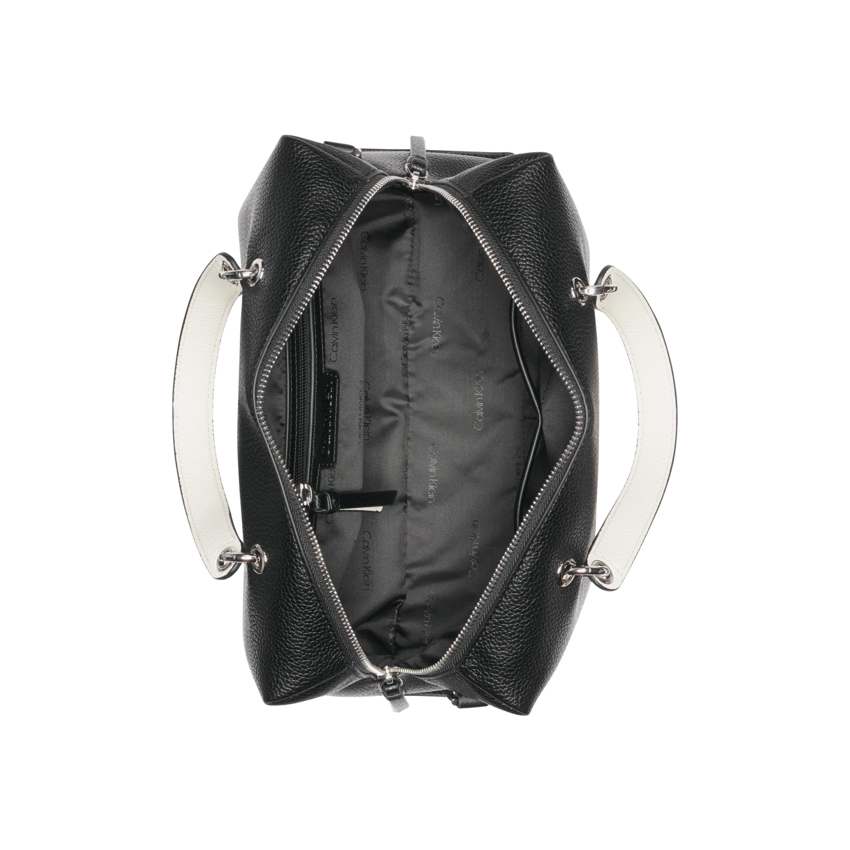 Calvin Klein Women Cali Satchel Bag - Black