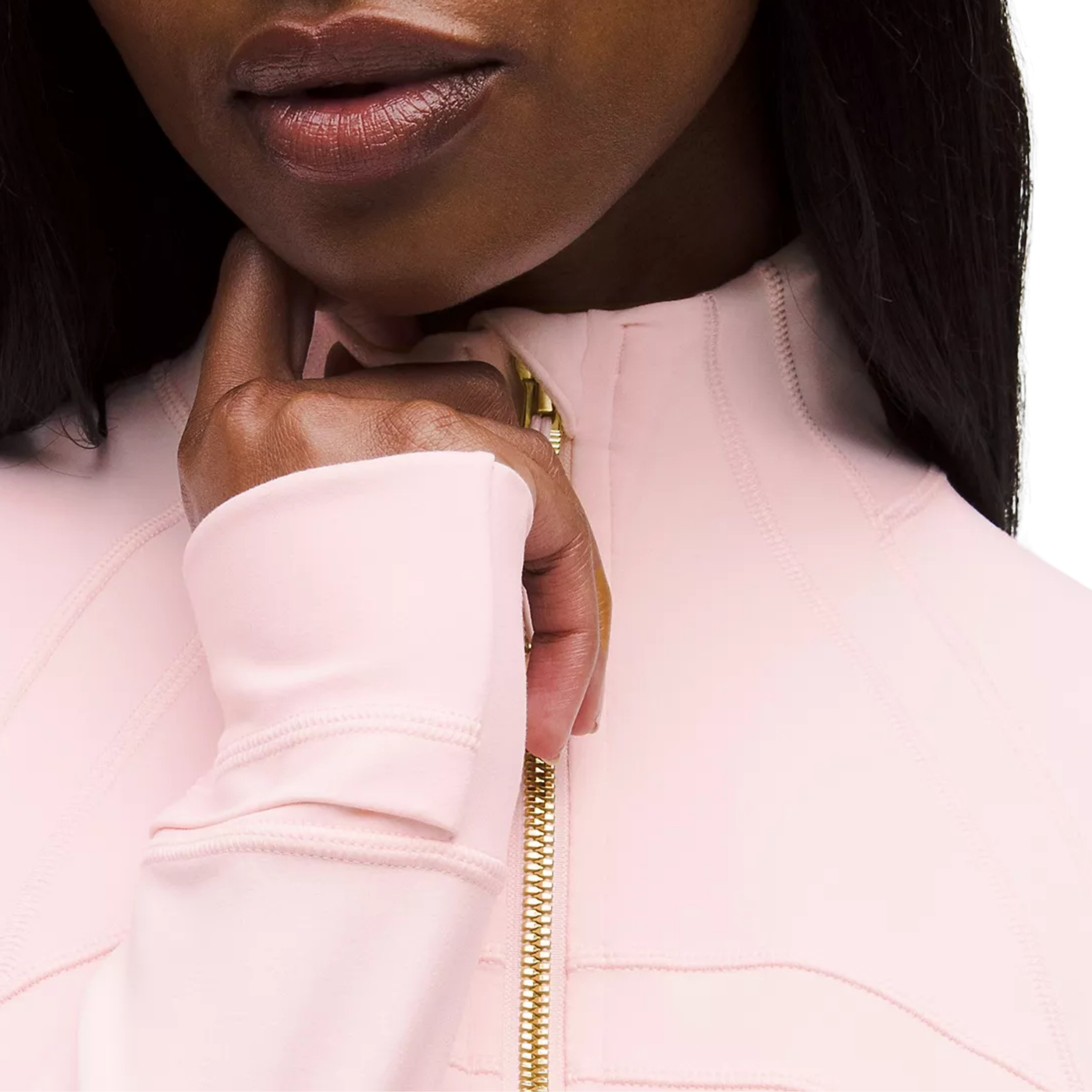 Lululemon Define Jacket - Pink Pearl Gold