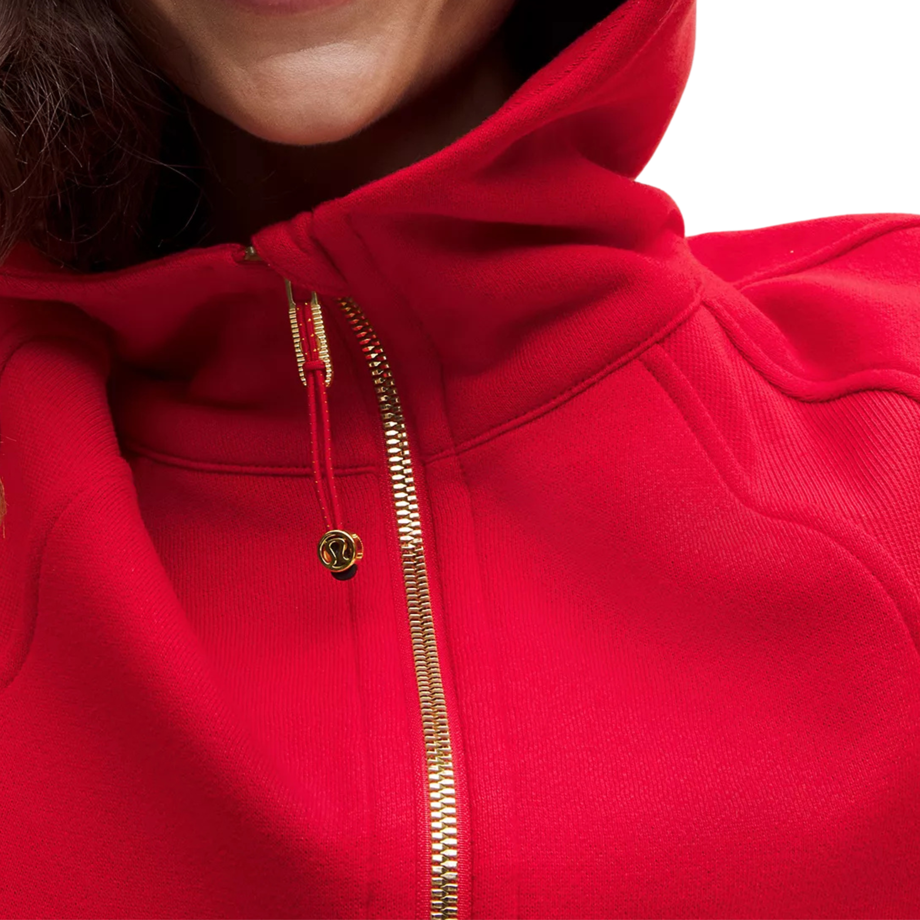 Lululemon Scuba Oversized Half-Zip Hoodie - Oxford Red