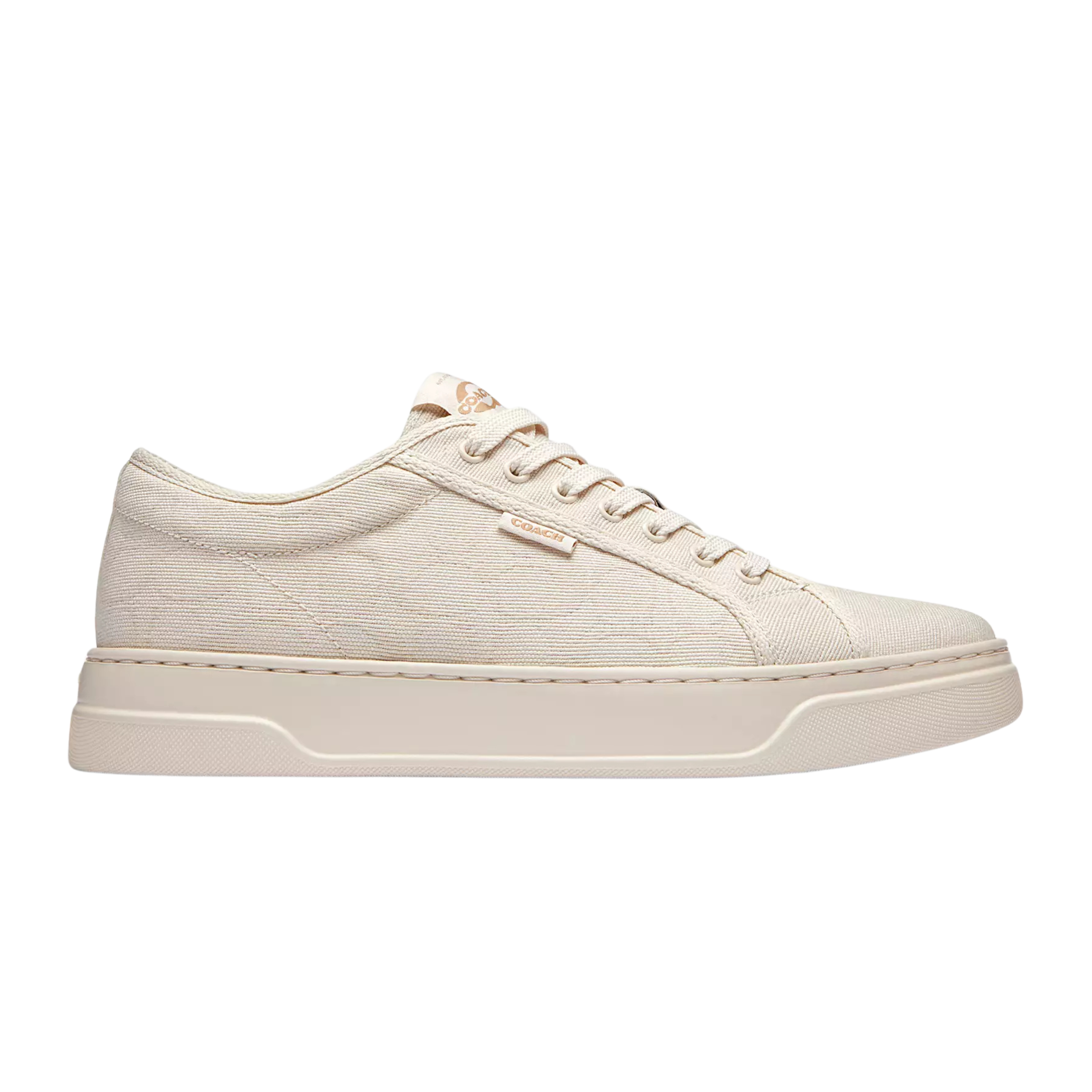 Coach Men's Canvas Sneaker - Chalk