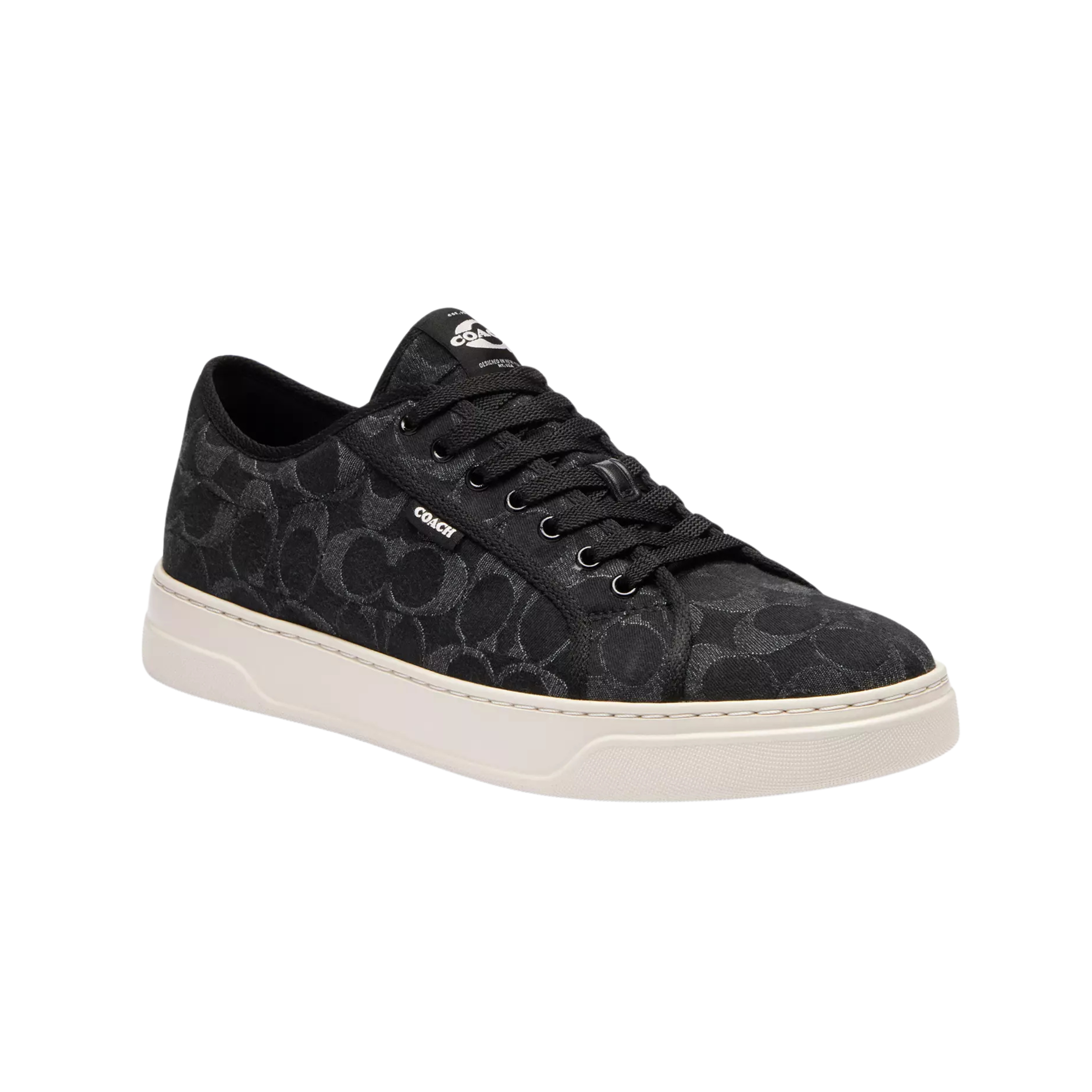 Coach Men's Canvas Sneaker - Black