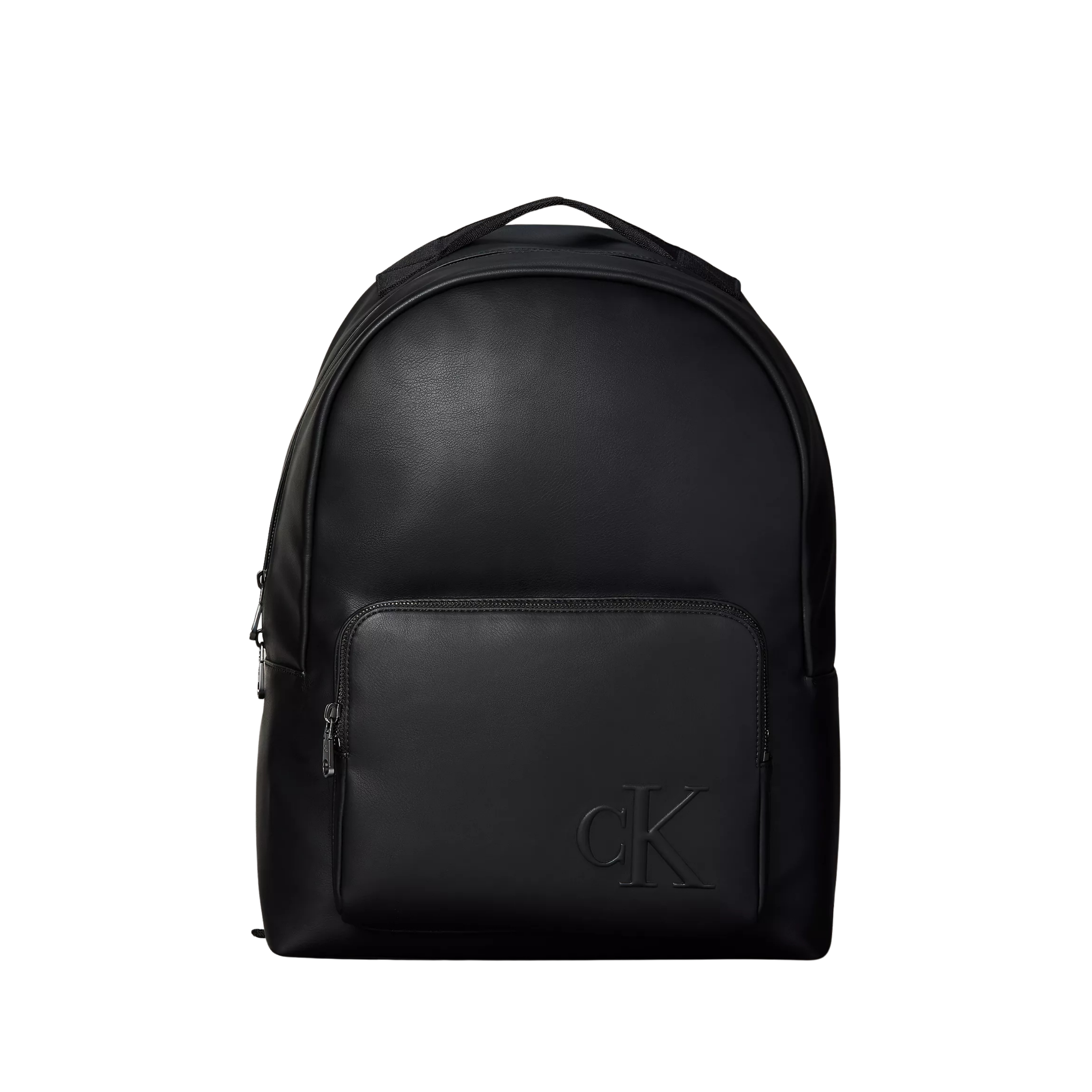 Calvin Klein Men Embossed Monogram Backpack - Black