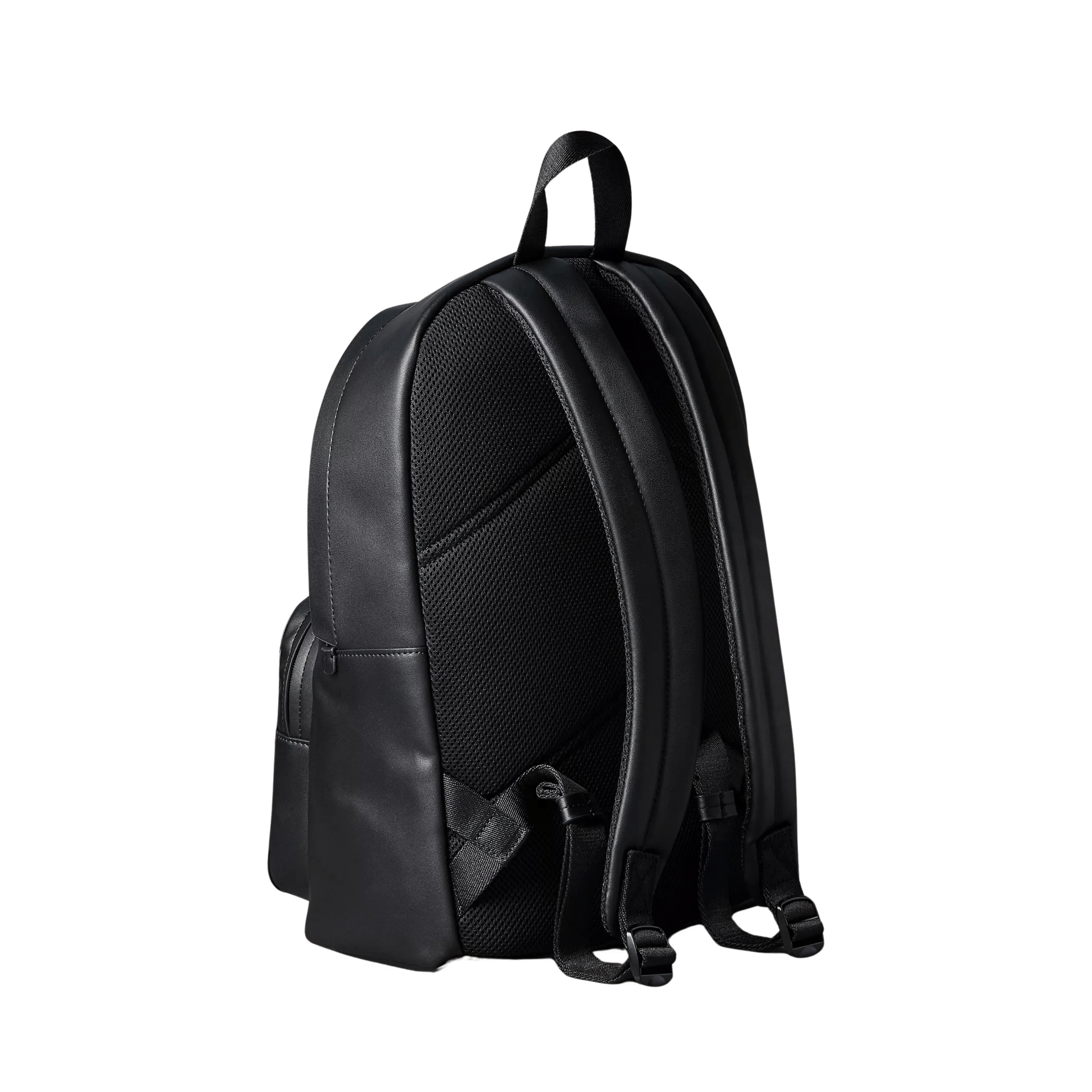 Calvin Klein Men Allover Monogram Logo Backpack - Black
