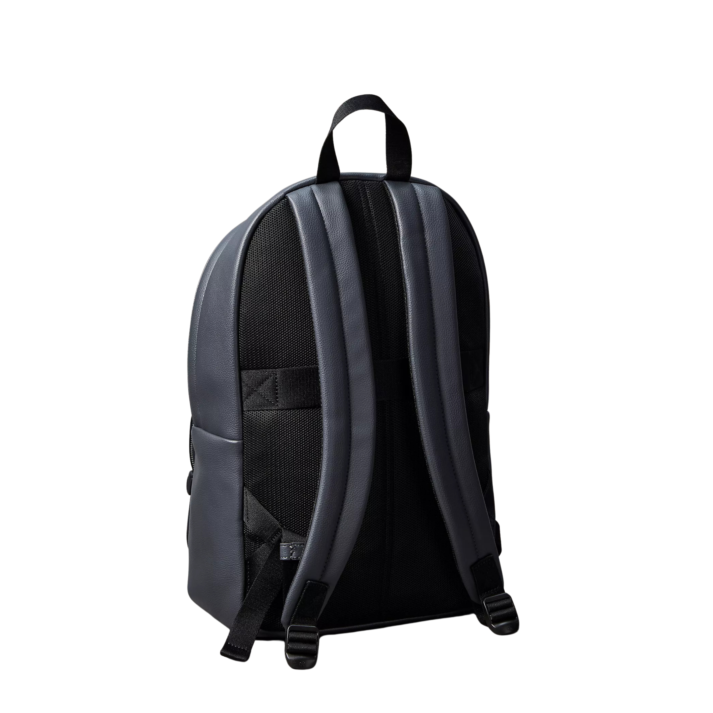 Calvin Klein Men Raised Logo Round Backpack - Iron Gate