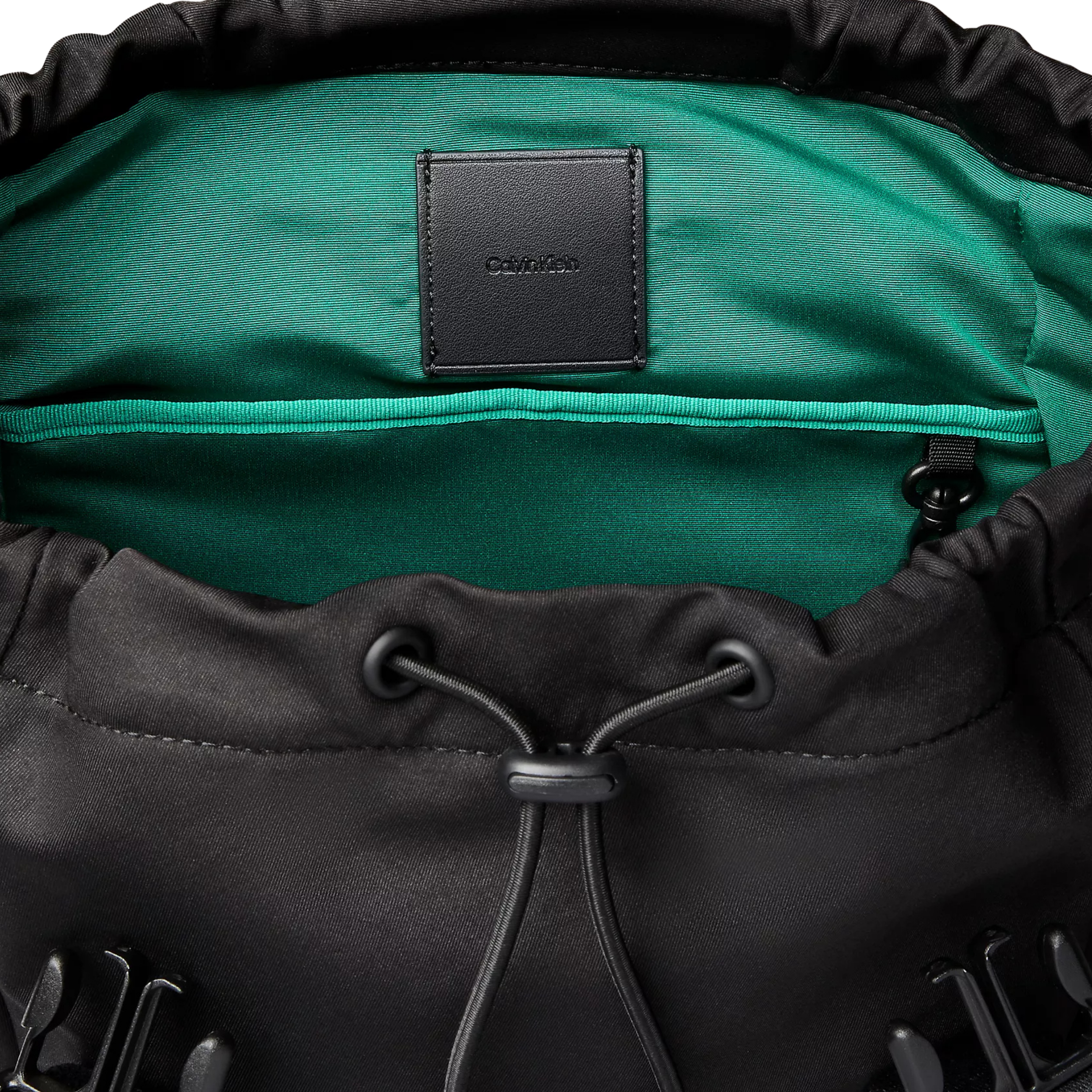 Calvin Klein Men Canvas Backpack - Deep Olive