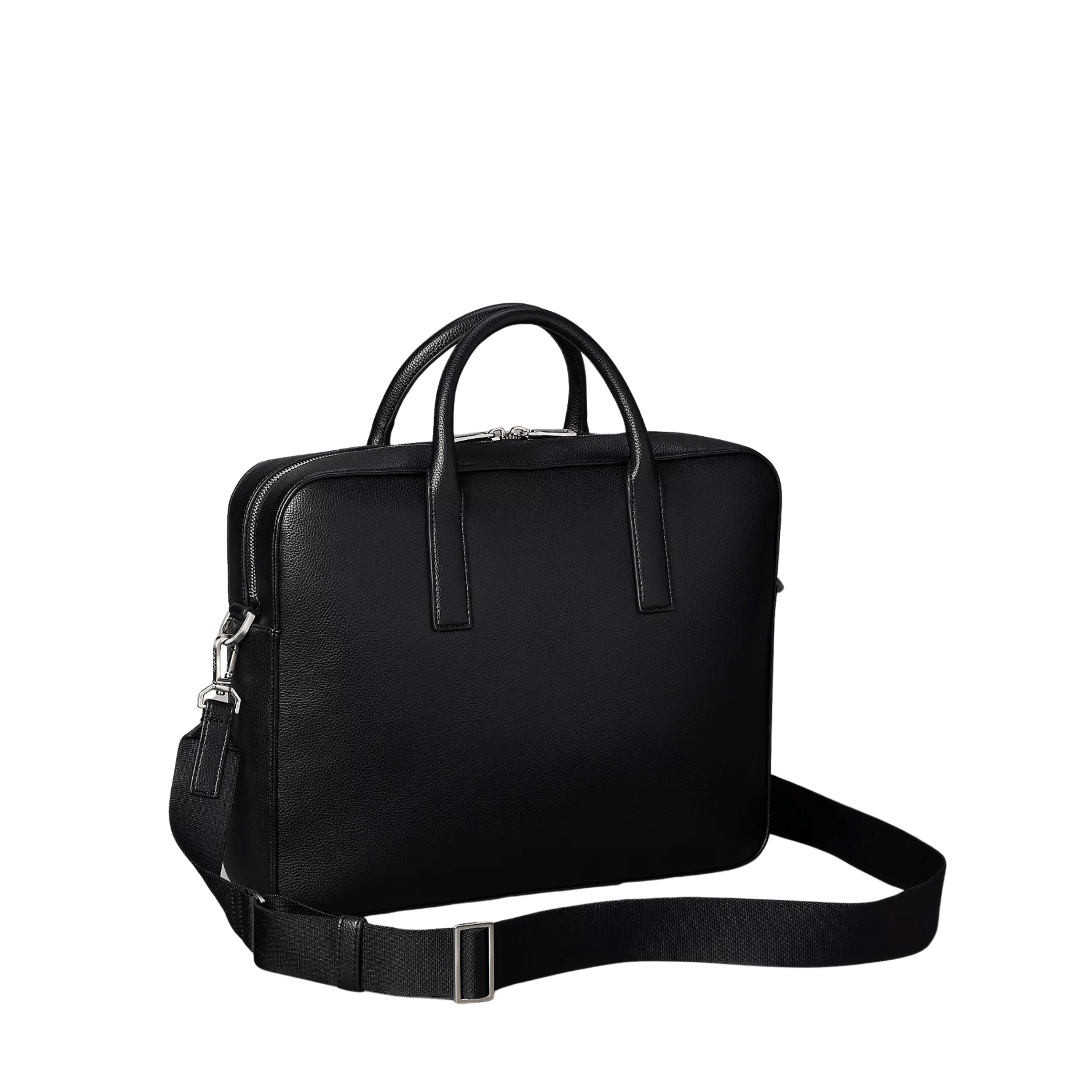 Calvin Klein Men Raised Logo Commuter Bag - Black