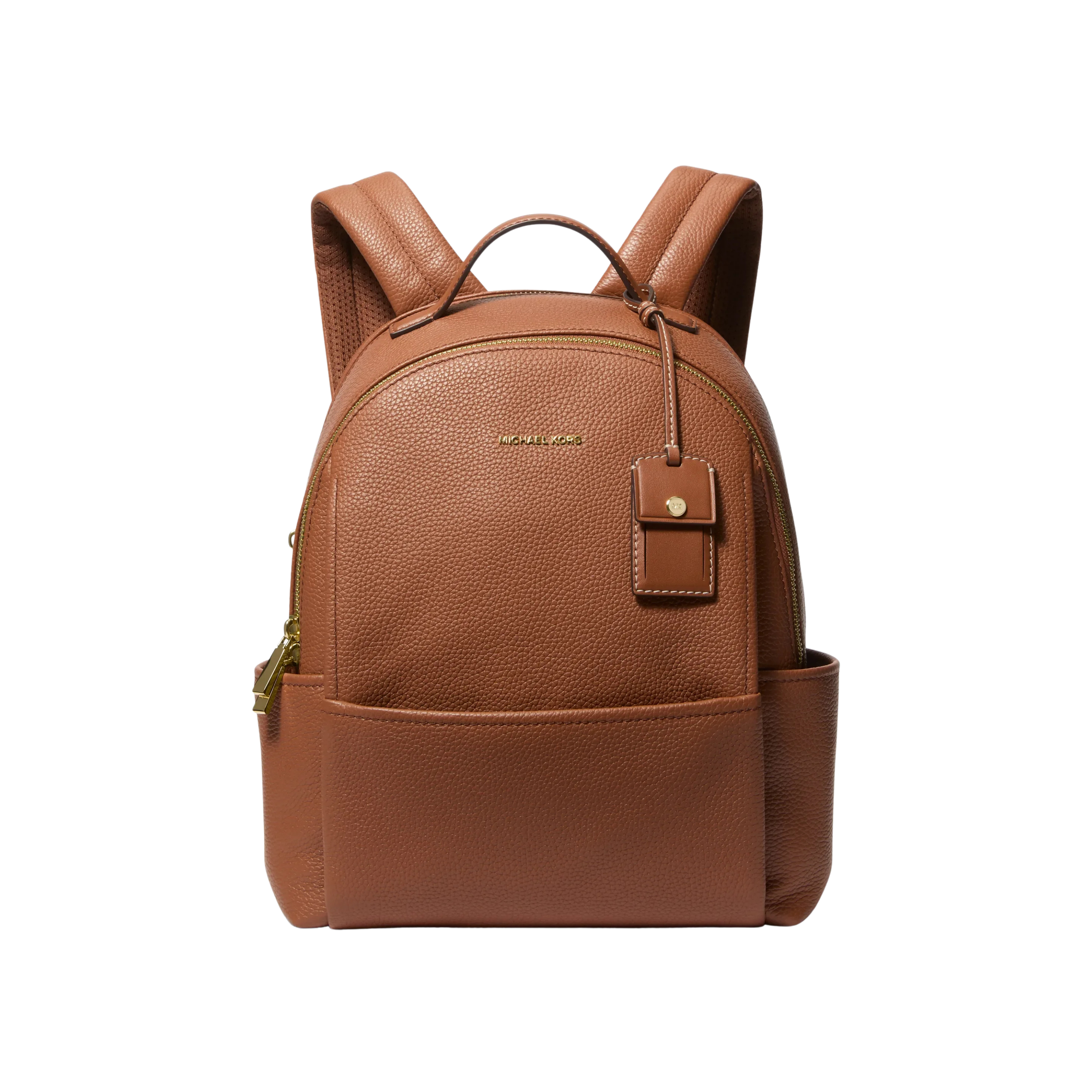 Michael Kors Women Sable Medium Pebbled Leather Backpack - Luggage