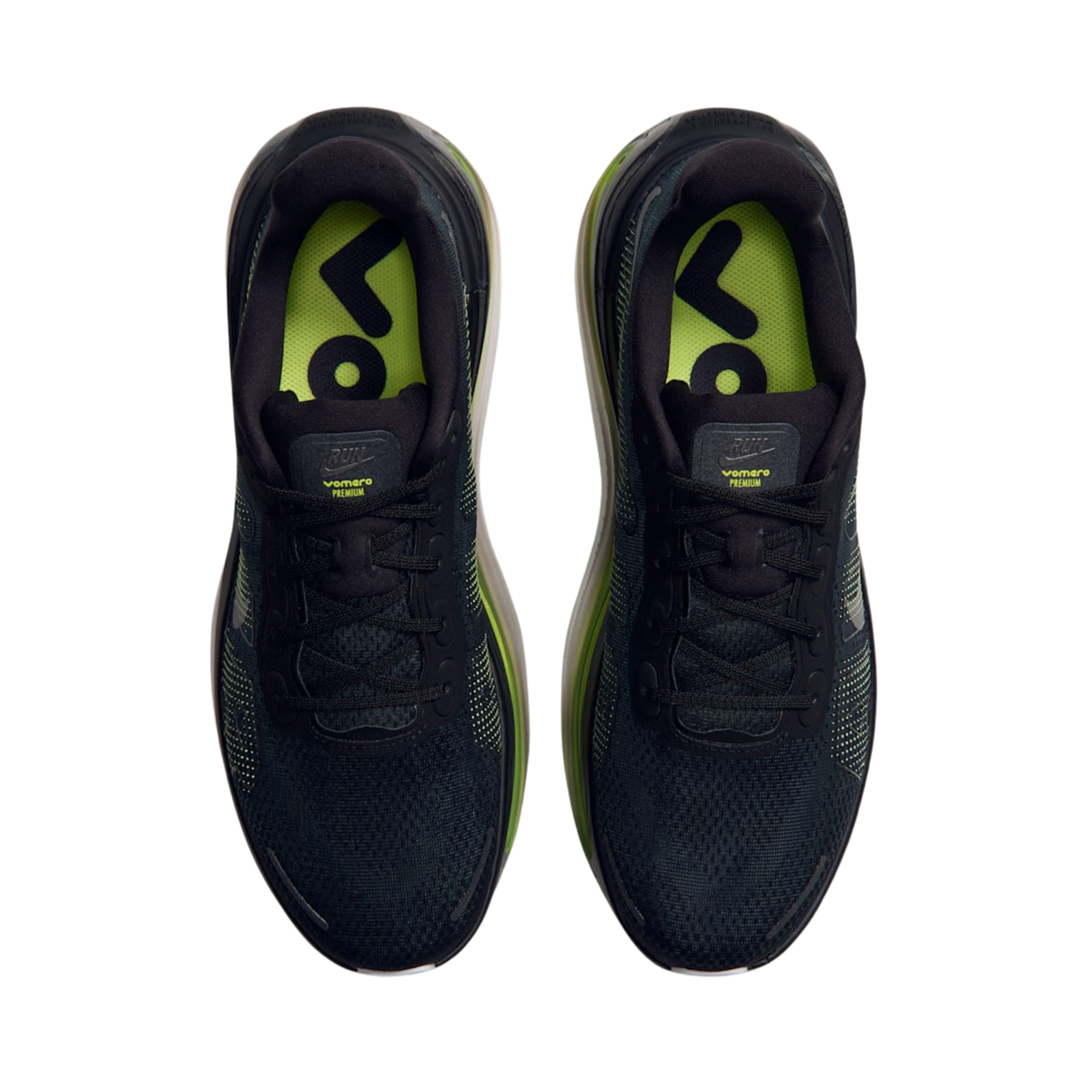Nike Men's Vomero Premium - Black Anthracite Lemon Venom