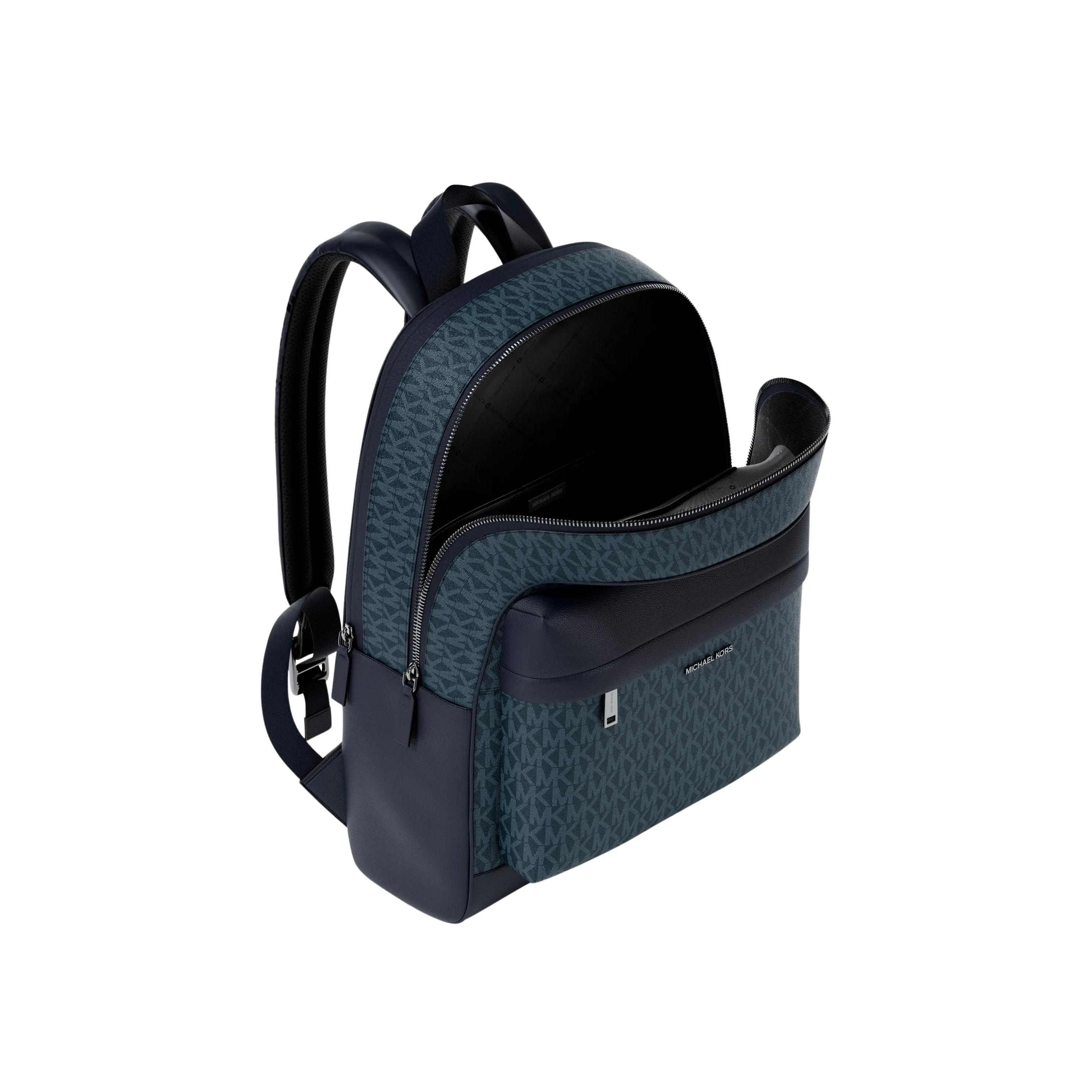 Michael Kors Men Pacey Medium Signature Logo Backpack - Blue