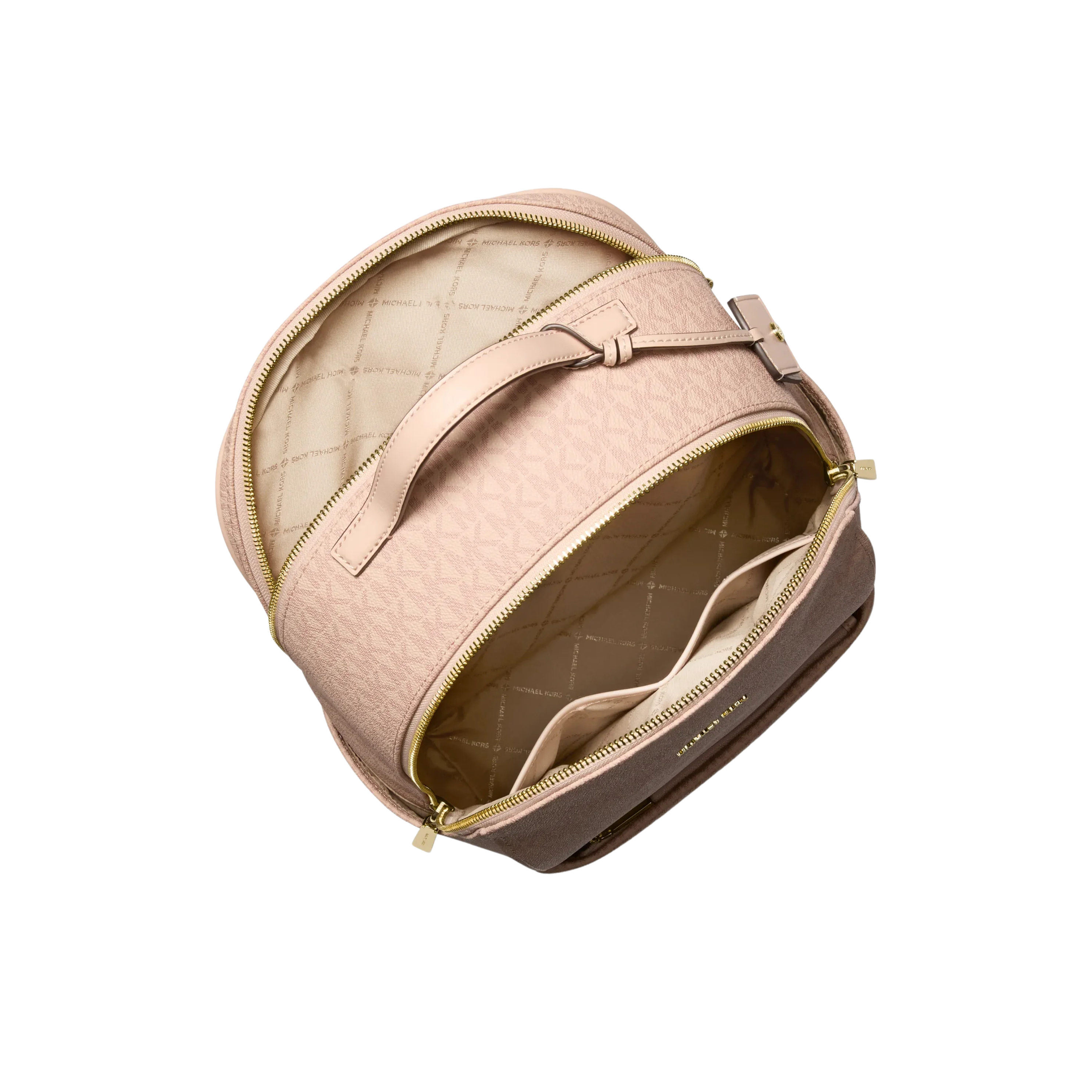 Michael Kors Women Sable Large Signature Logo Backpack - Ballet