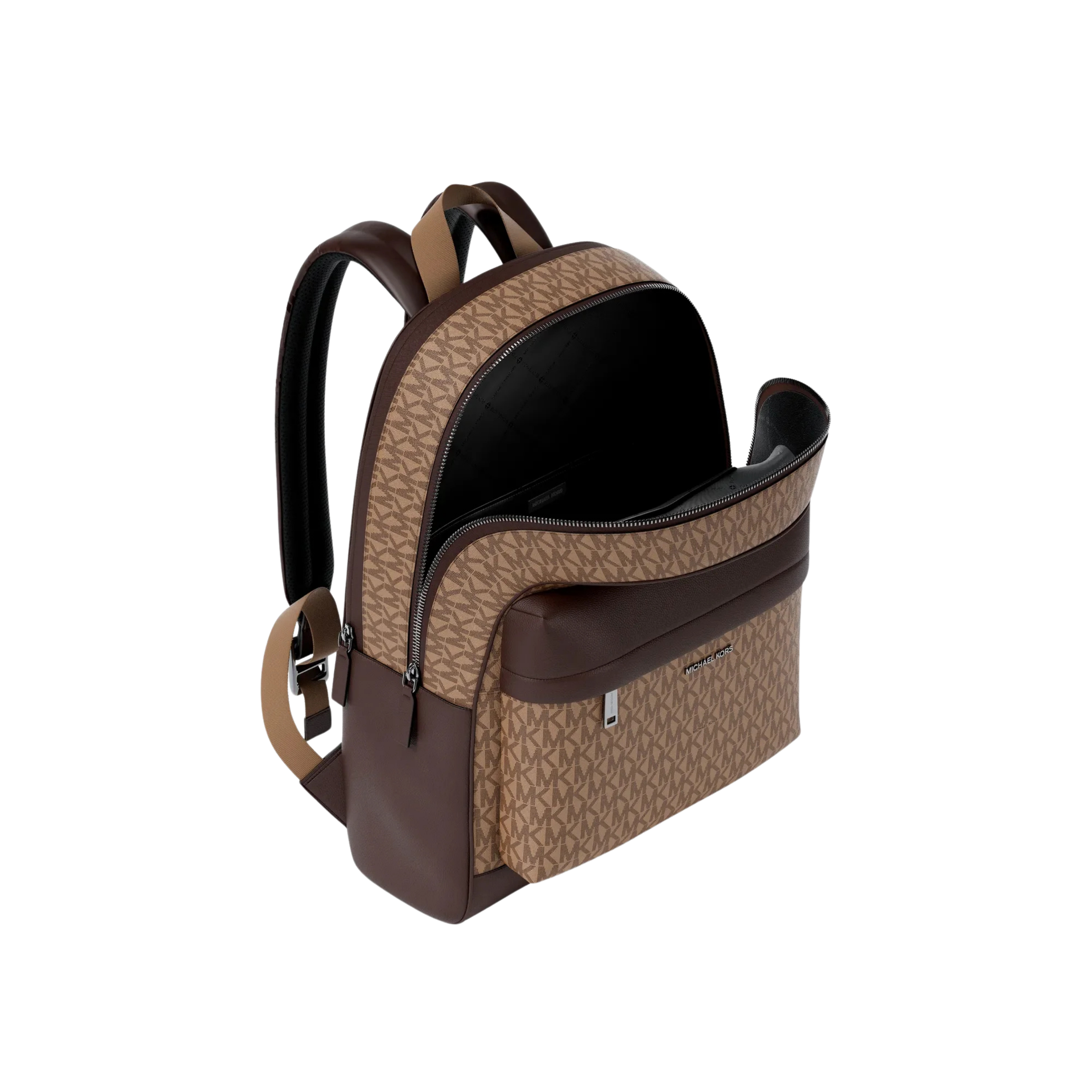 Michael Kors Men Pacey Medium Signature Logo Backpack - Camel