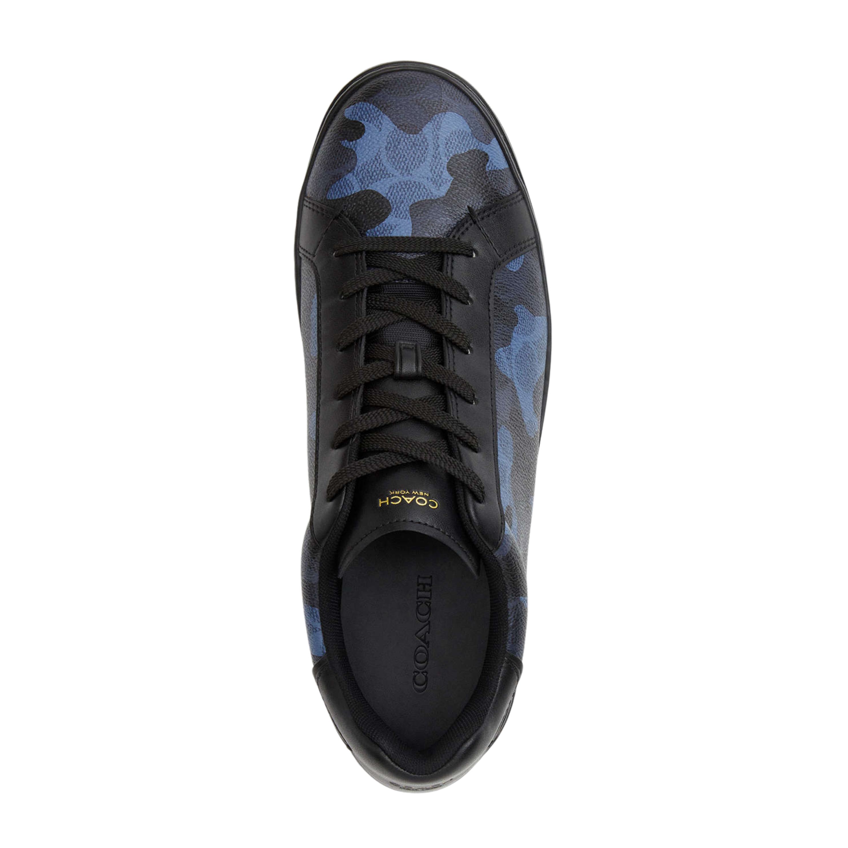 Coach Men's High Line Sneaker - Blue Camo