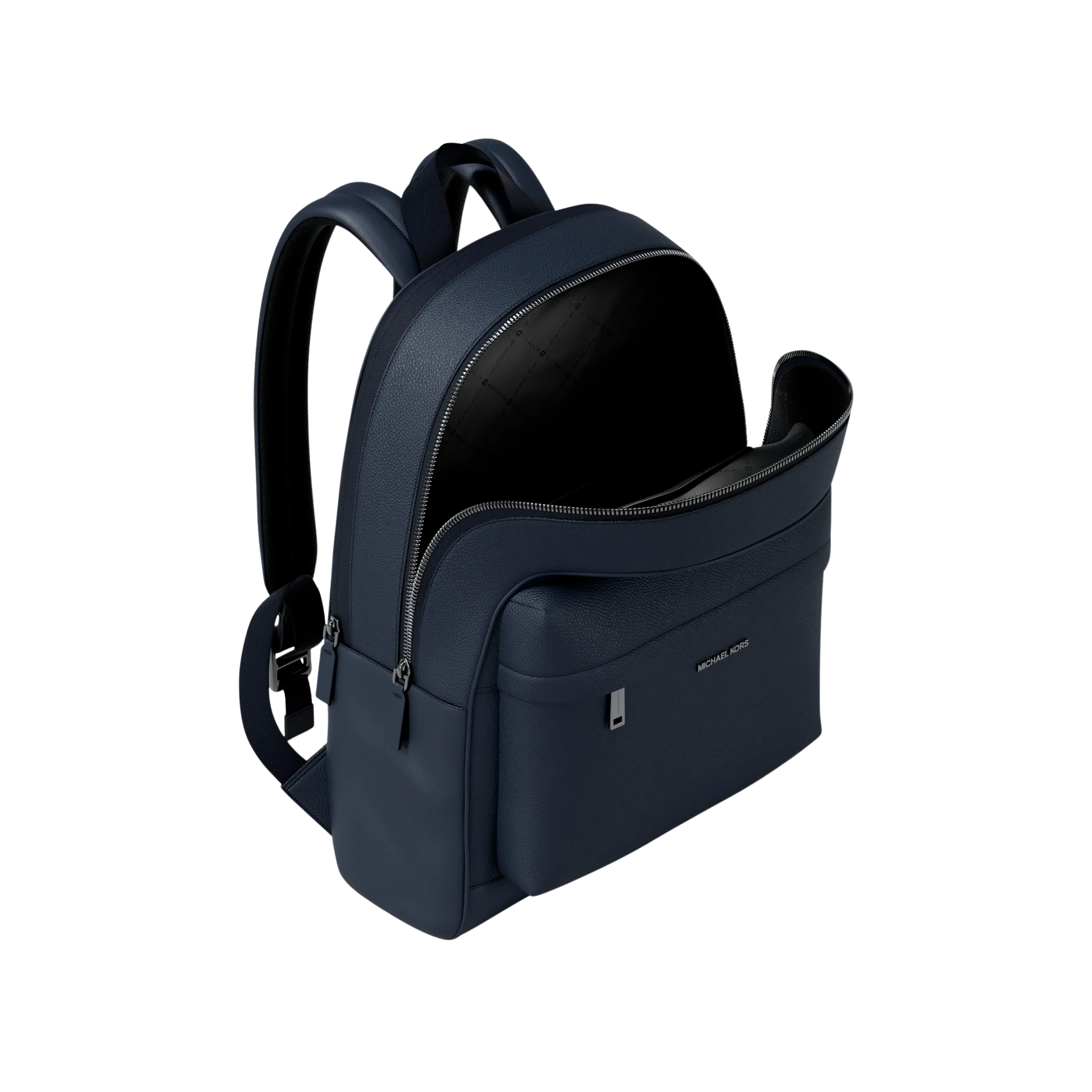 Michael Kors Men Pacey Leather Backpack - Navy