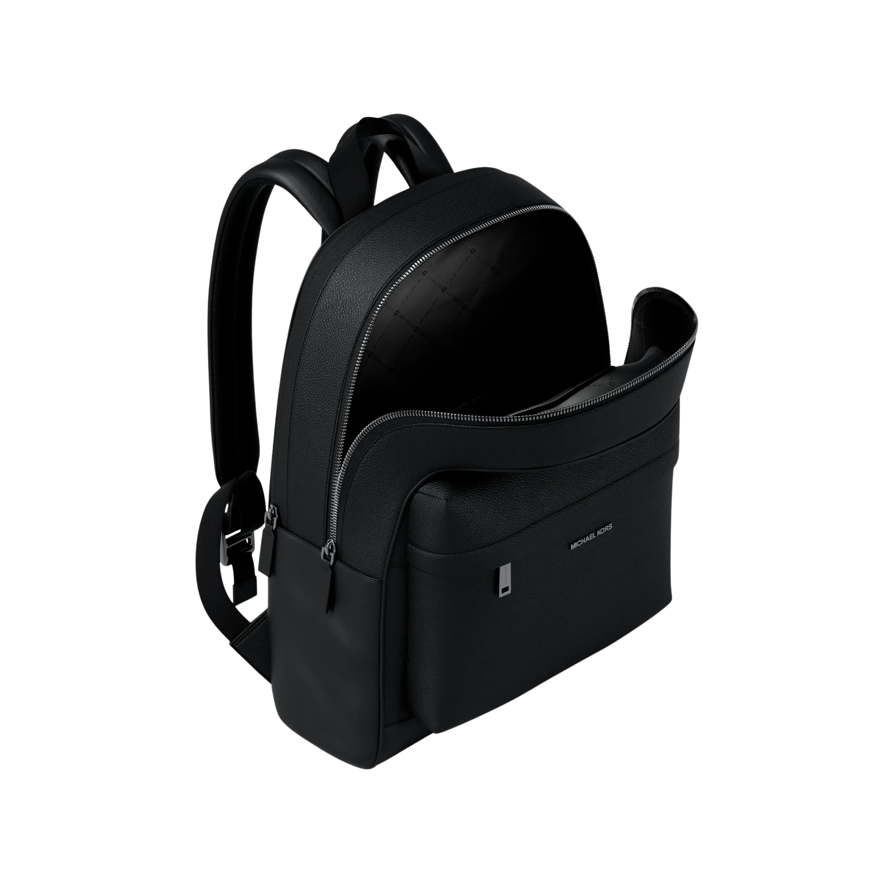Michael Kors Men Pacey Leather Backpack - Black
