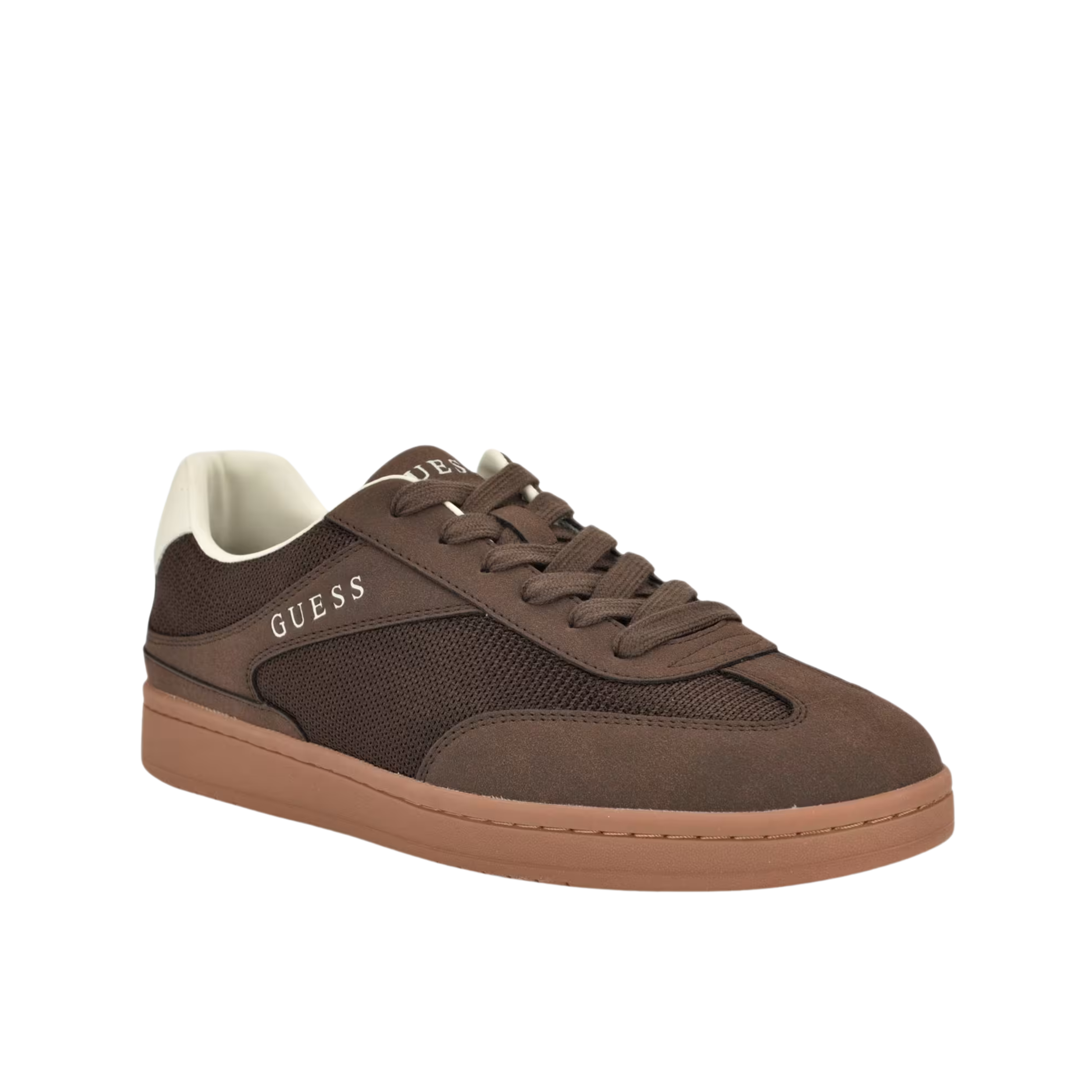 Guess Men Lely Signature Sneakers - Dark Brown