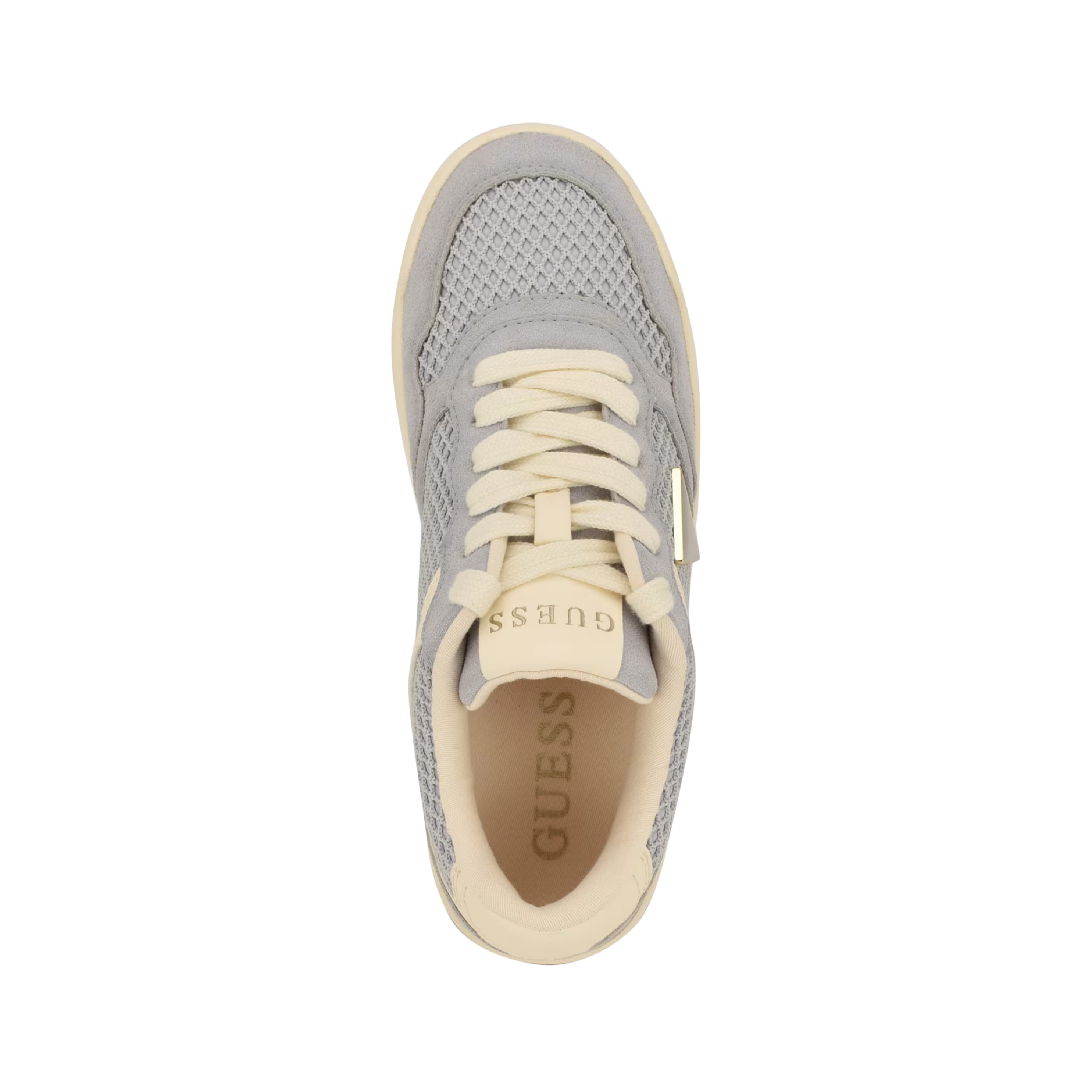 Guess Women Miram Low Top Sneakers - Medium Grey