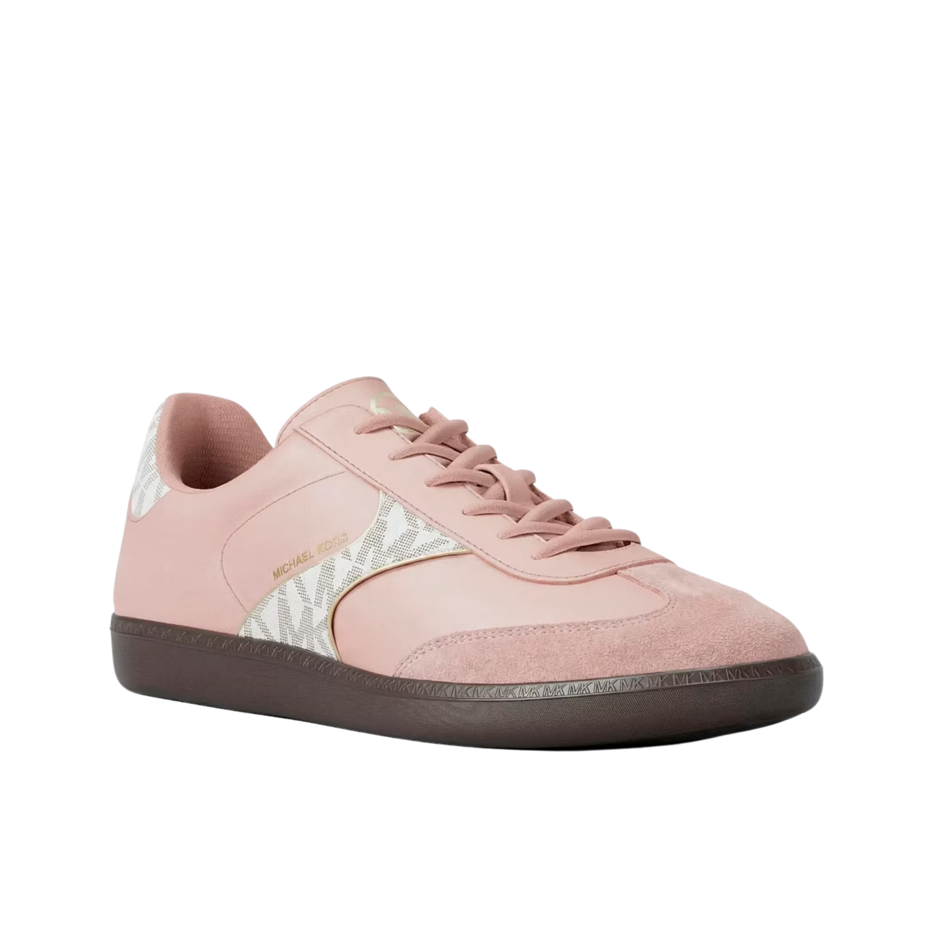Michael Kors Women Benny Mixed Media Sneaker - Powder Blush