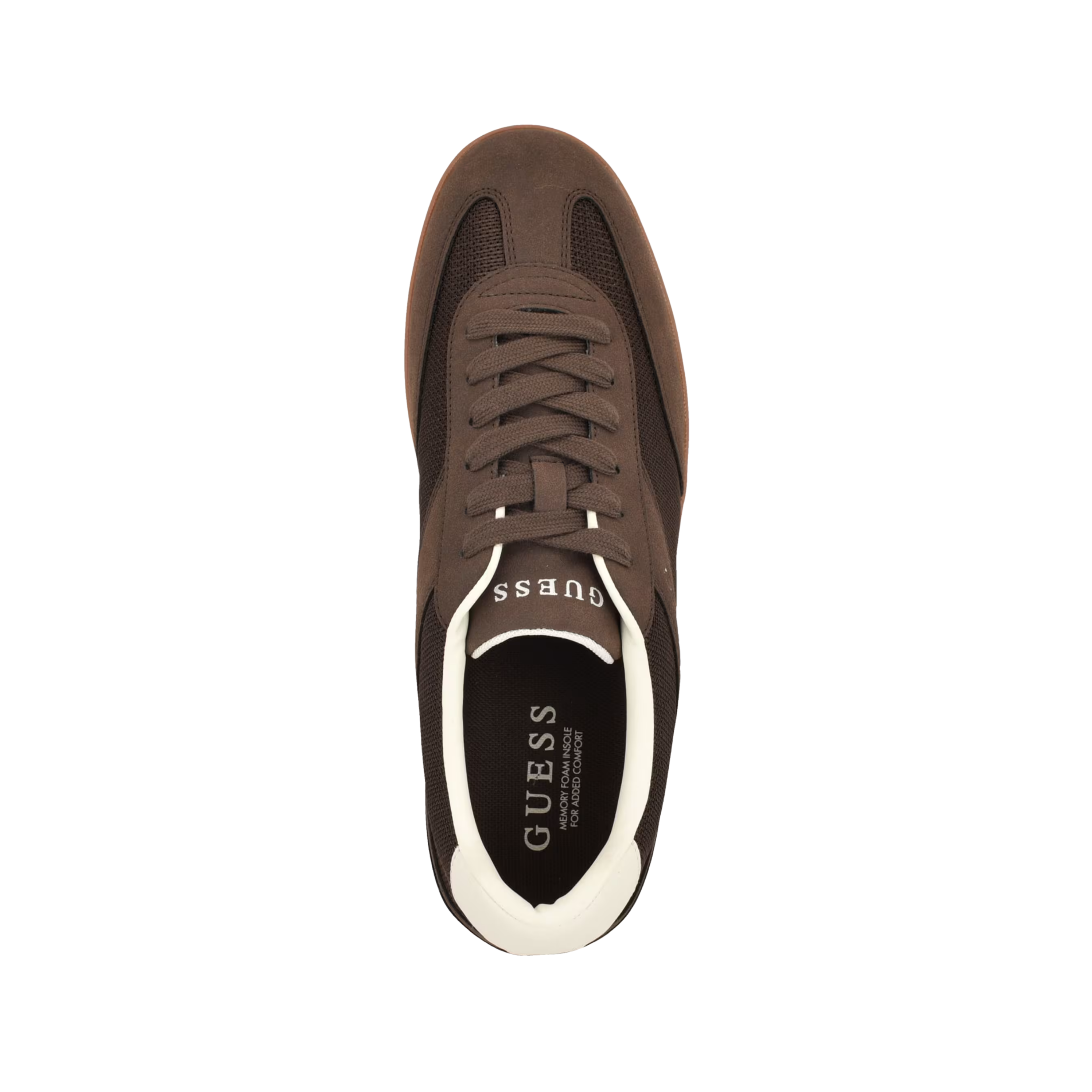 Guess Men Lely Signature Sneakers - Dark Brown