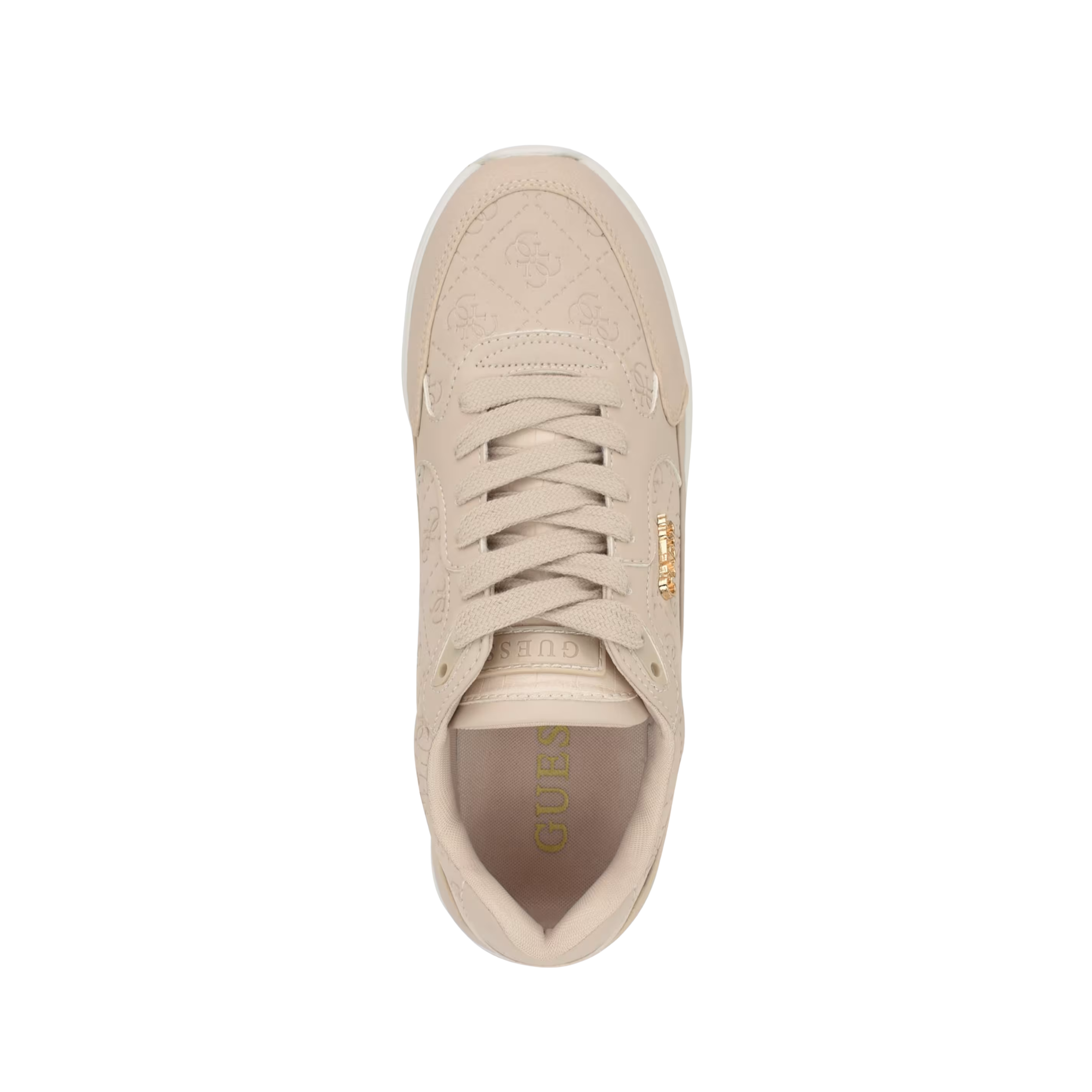 Guess Women Moxea Quattro G Sneakers - Ivory
