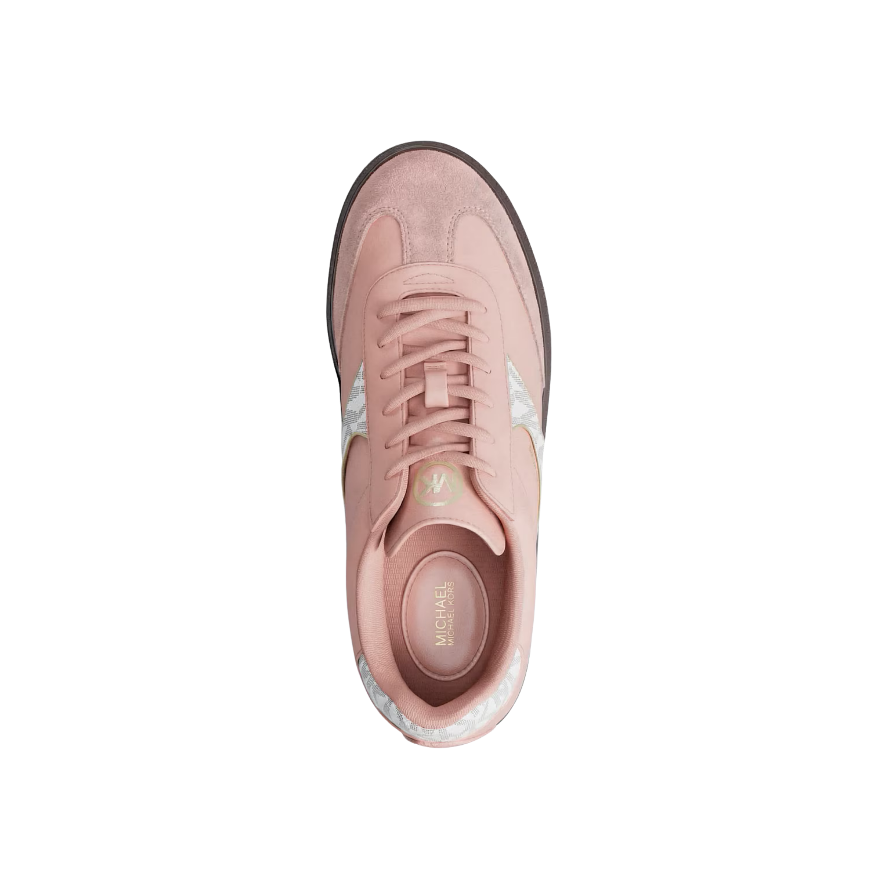 Michael Kors Women Benny Mixed Media Sneaker - Powder Blush