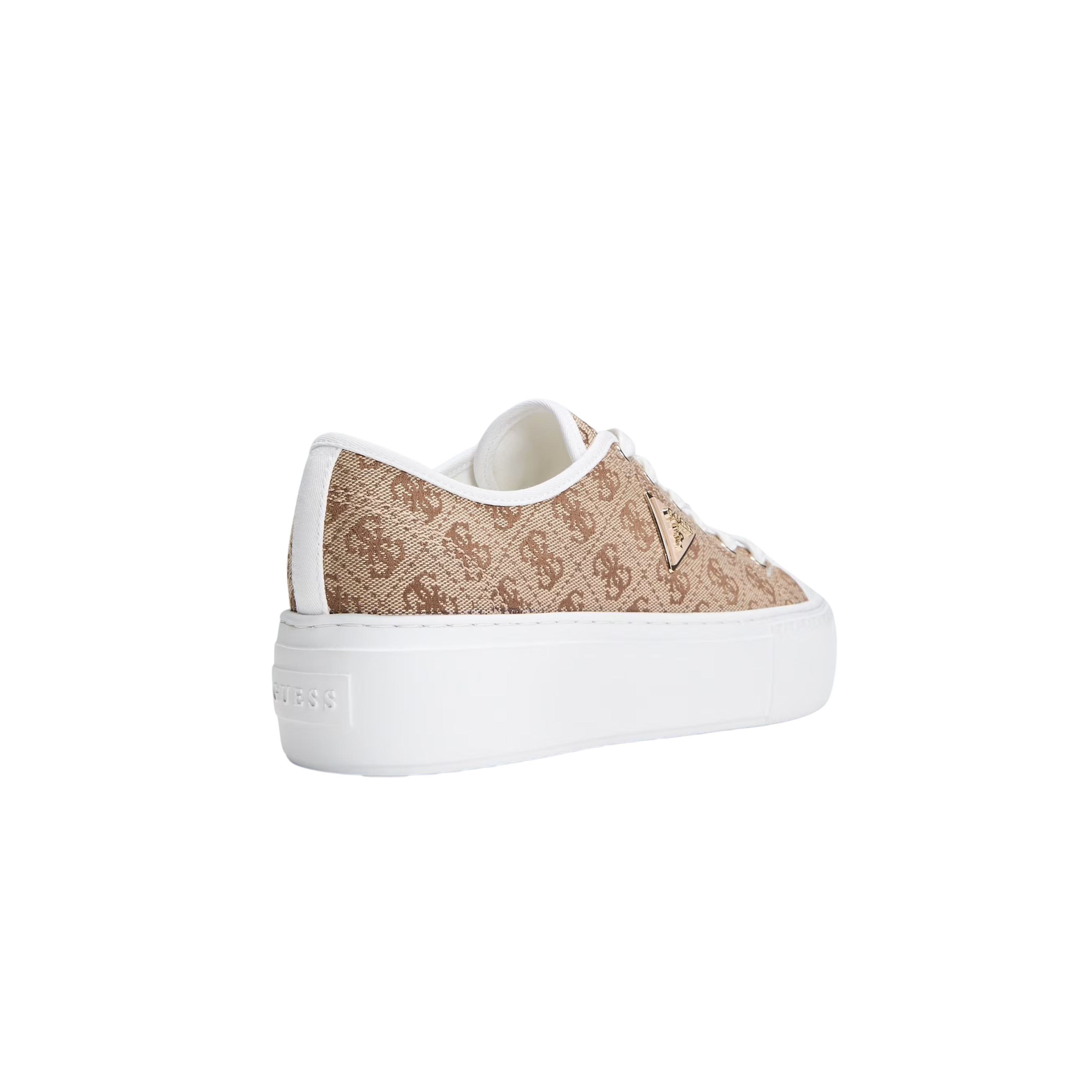 Guess Women Joezi Logo Sneakers - Medium Brown