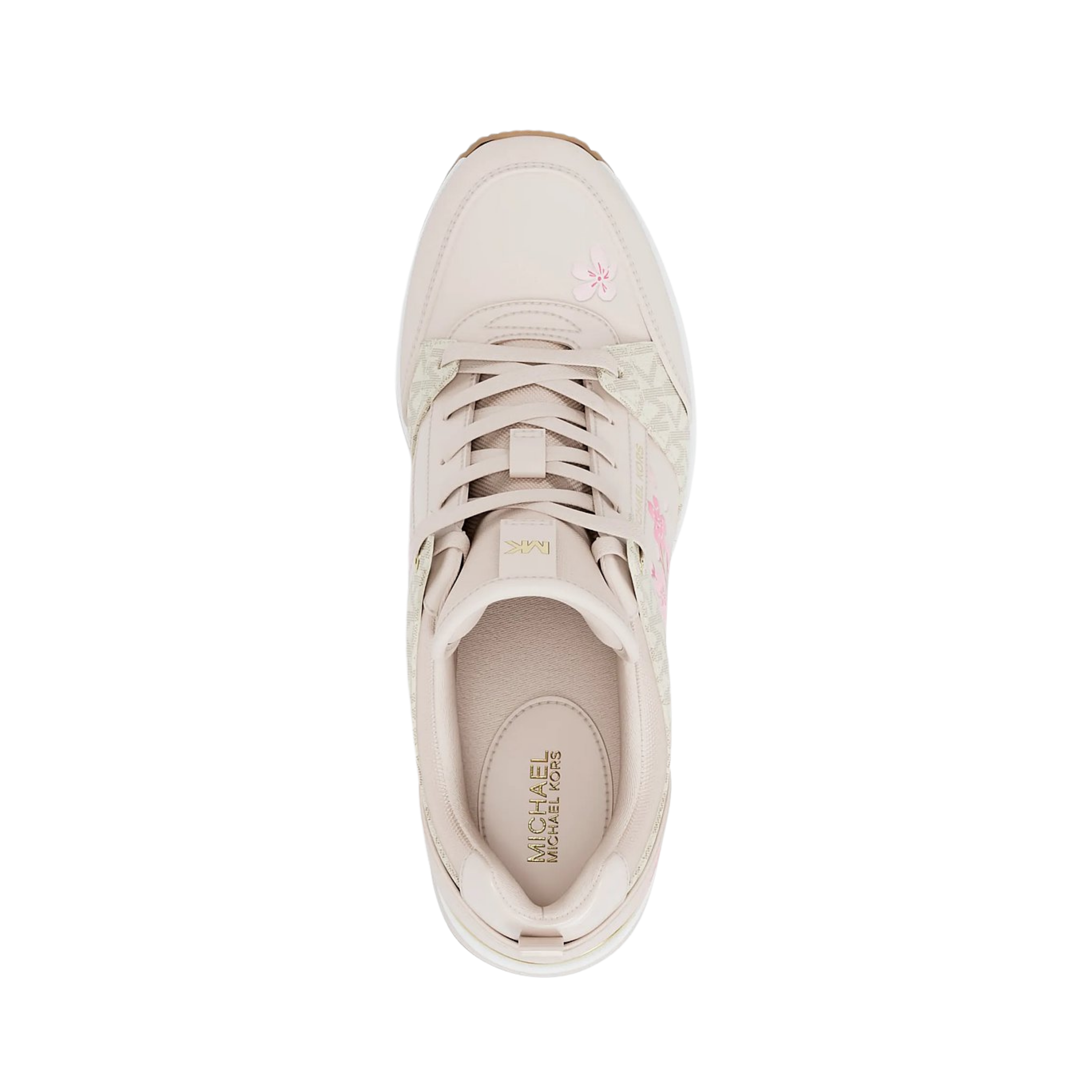Michael Kors Women Georgie Signature Logo Trainer - Lt Crm Multi