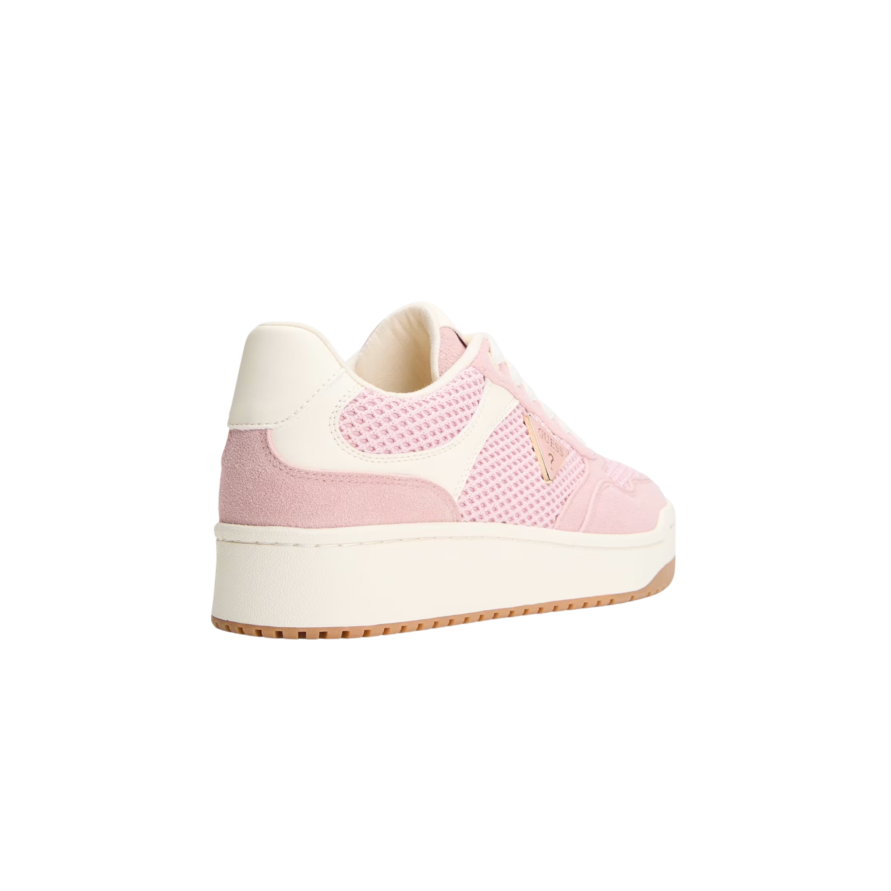 Guess Women Miram Low Top Sneakers - Medium Pink