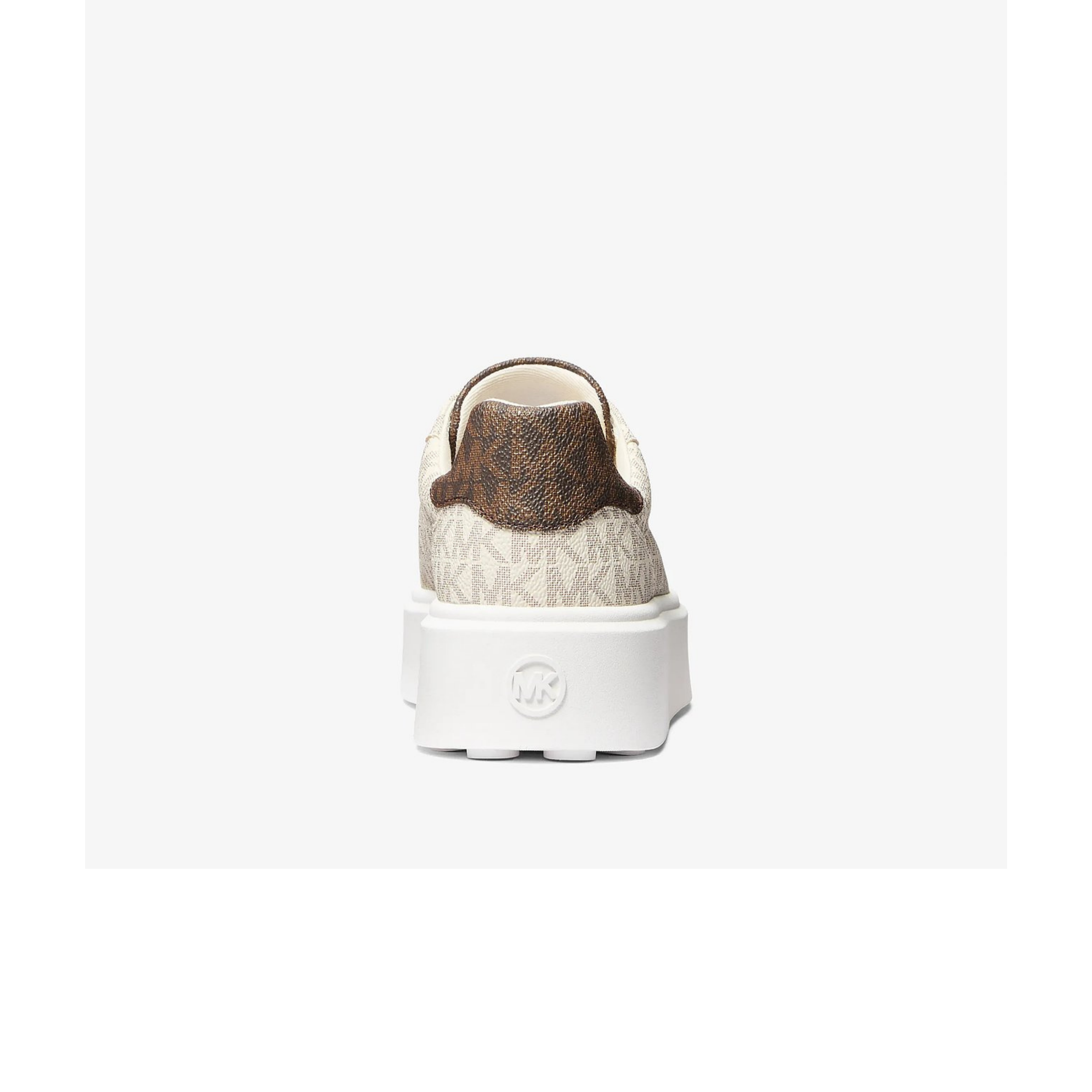 Michael Kors Women Romey Two Tone Logo Platform Sneaker - Vainilla