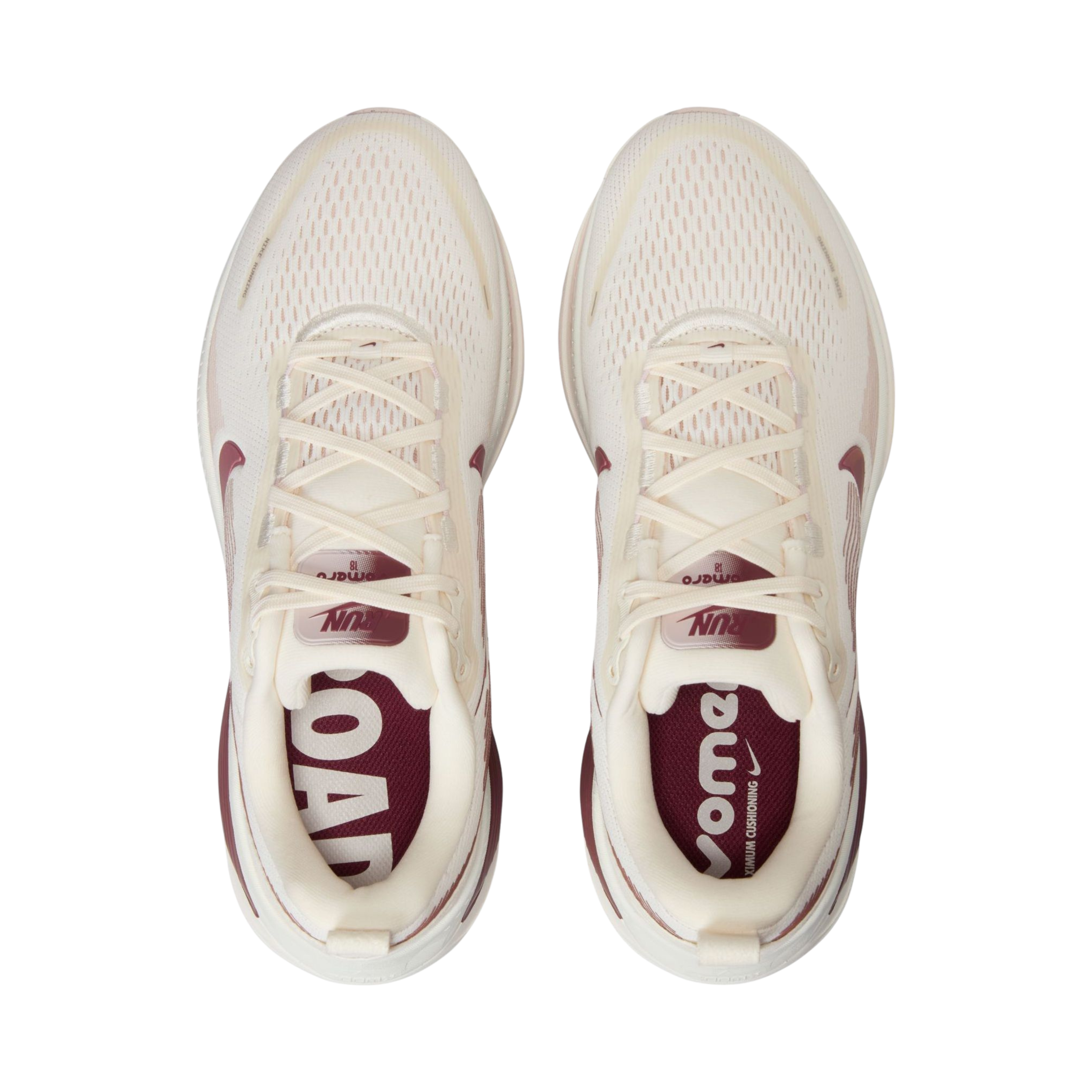 Nike Women Vomero 18 - White Dark Red