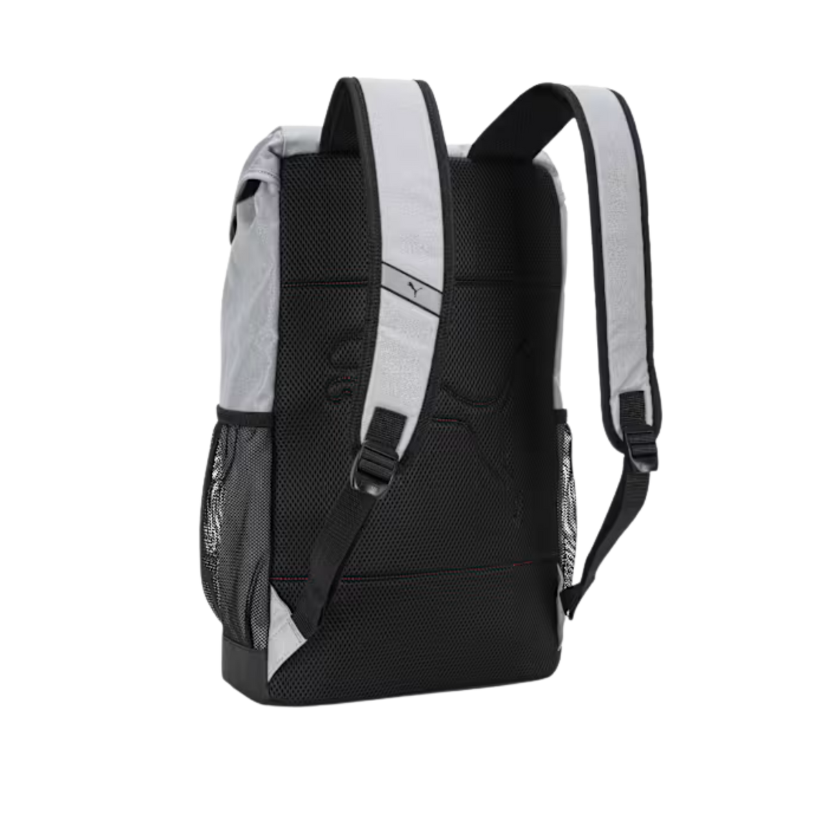 Puma Men Flap Top Backpack - Grey Red