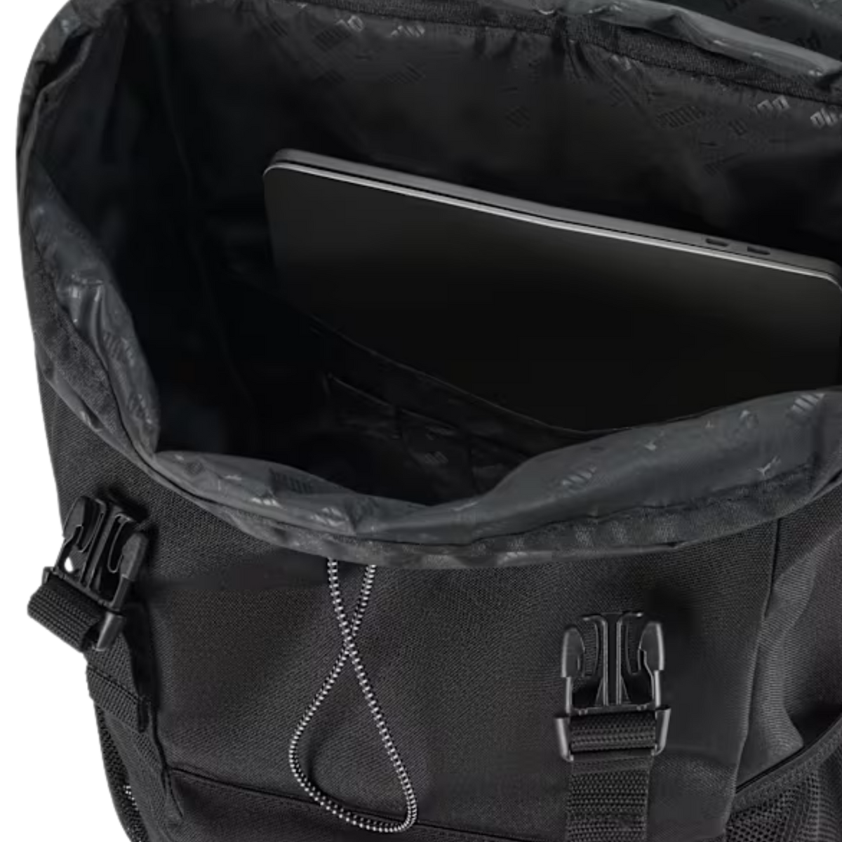 Puma Men Flap Top Backpack - Black