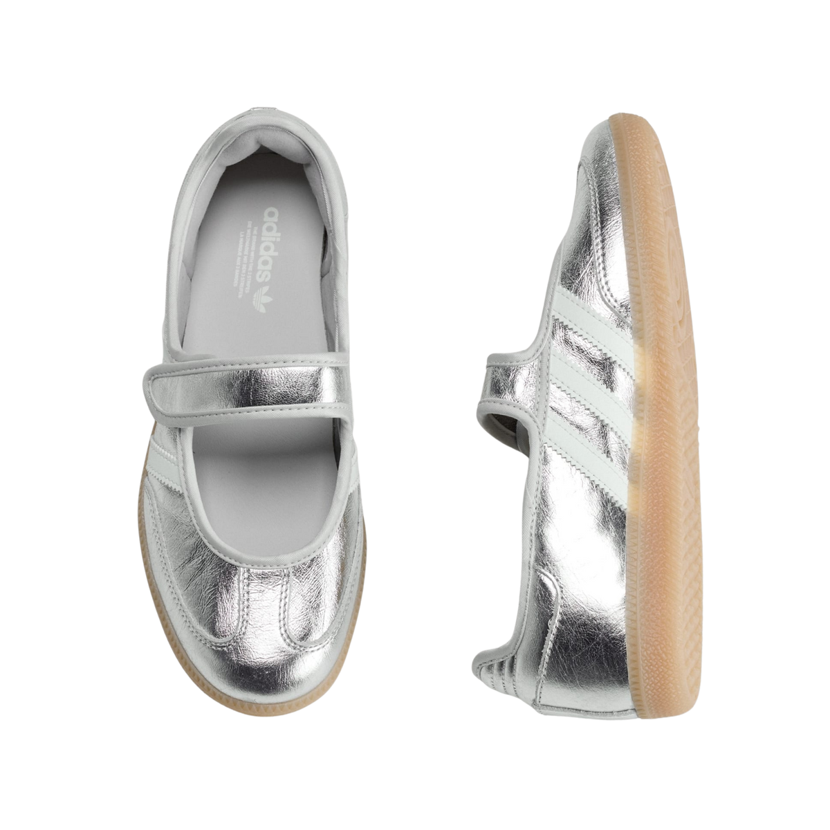 Adidas Women Samba OG Jane - Silver Metallic Off White Gum
