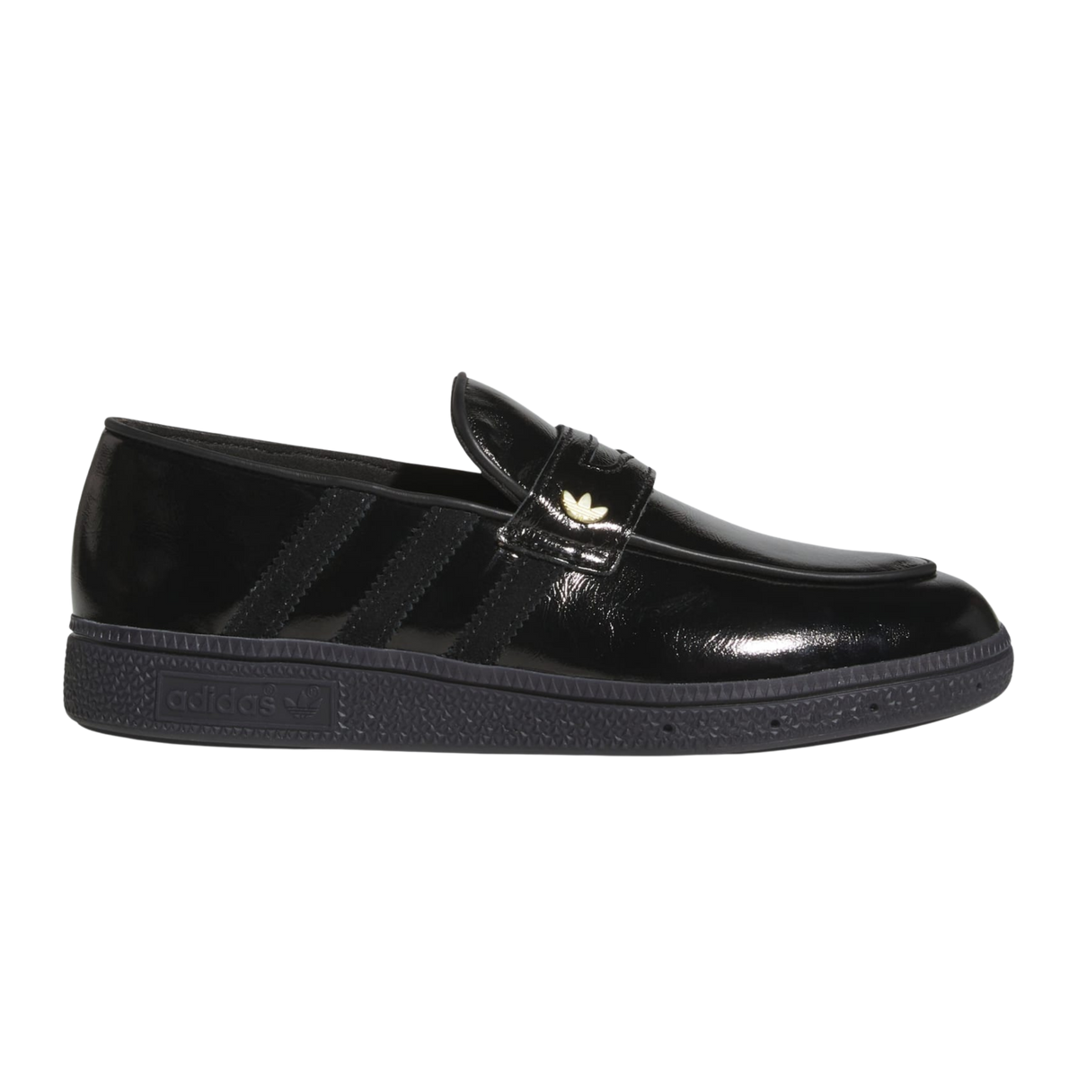 Adidas Women Handball Spezial Loafers - Core Black Gold Metallic
