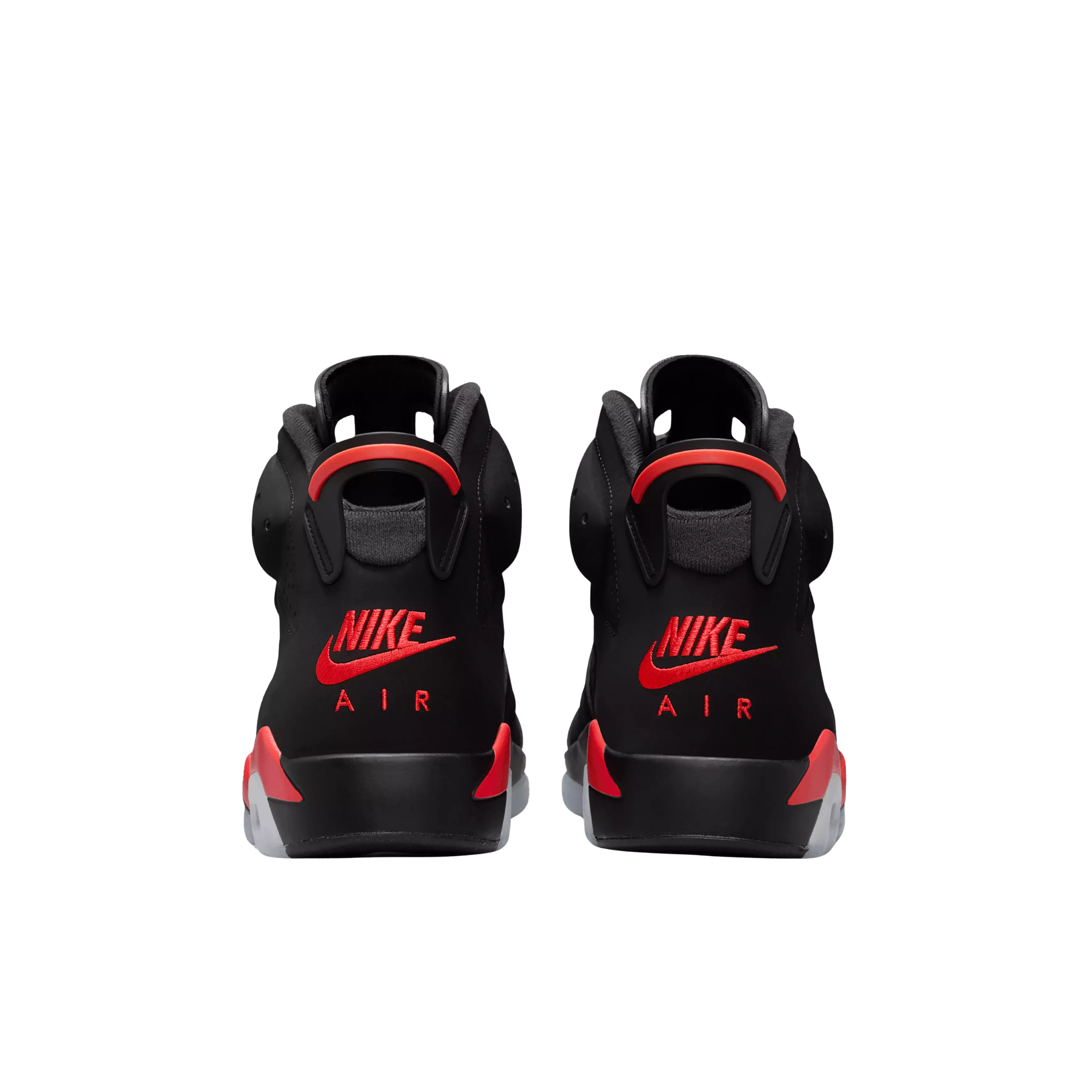 R Nike Men's Air Jordan Retro 6 - Black Light Crimson