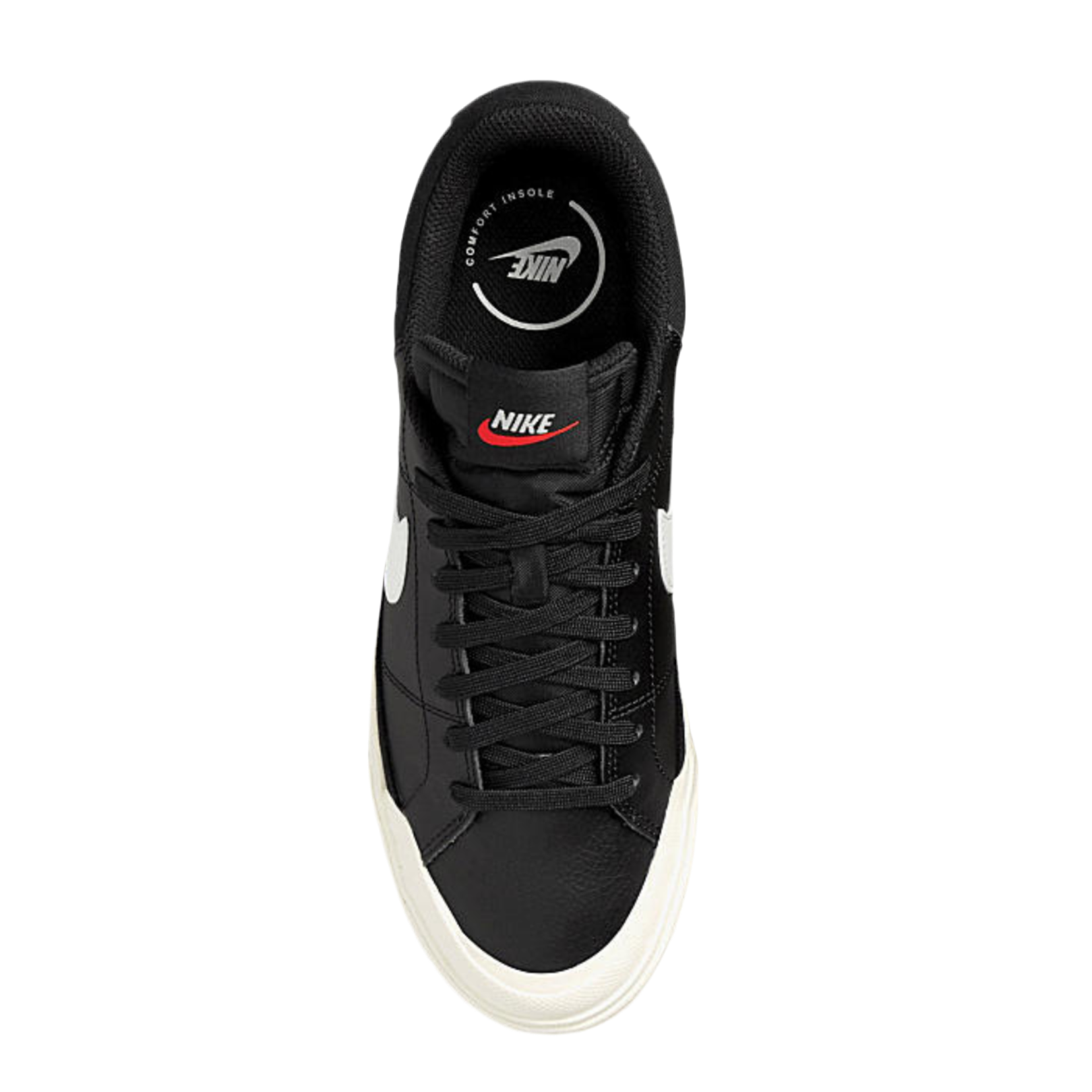 Nike Women's Court Legacy Lift Sneaker - Black